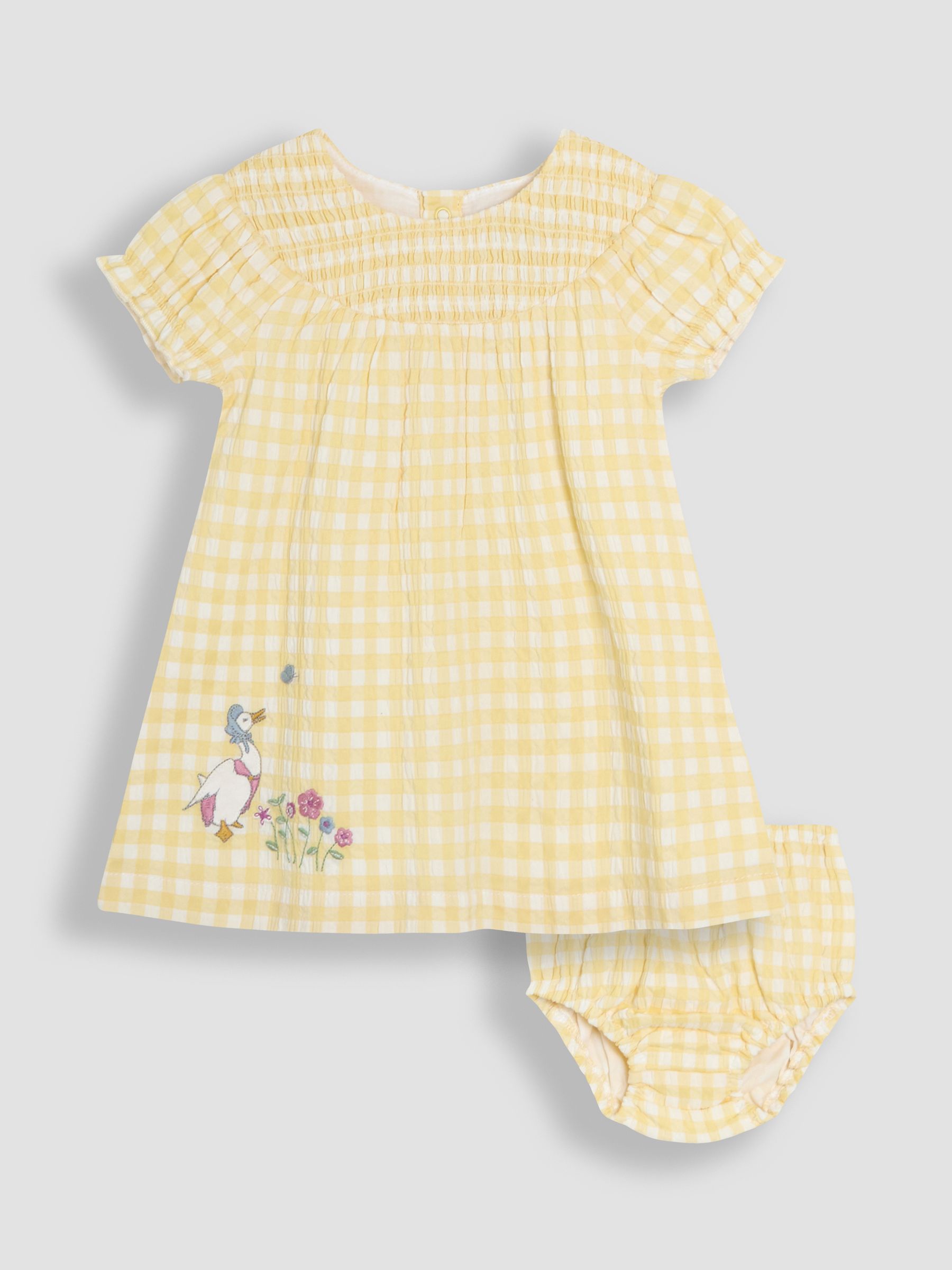 Yellow Yellow Jemima Puddle-Duck Smocked Dress Set
