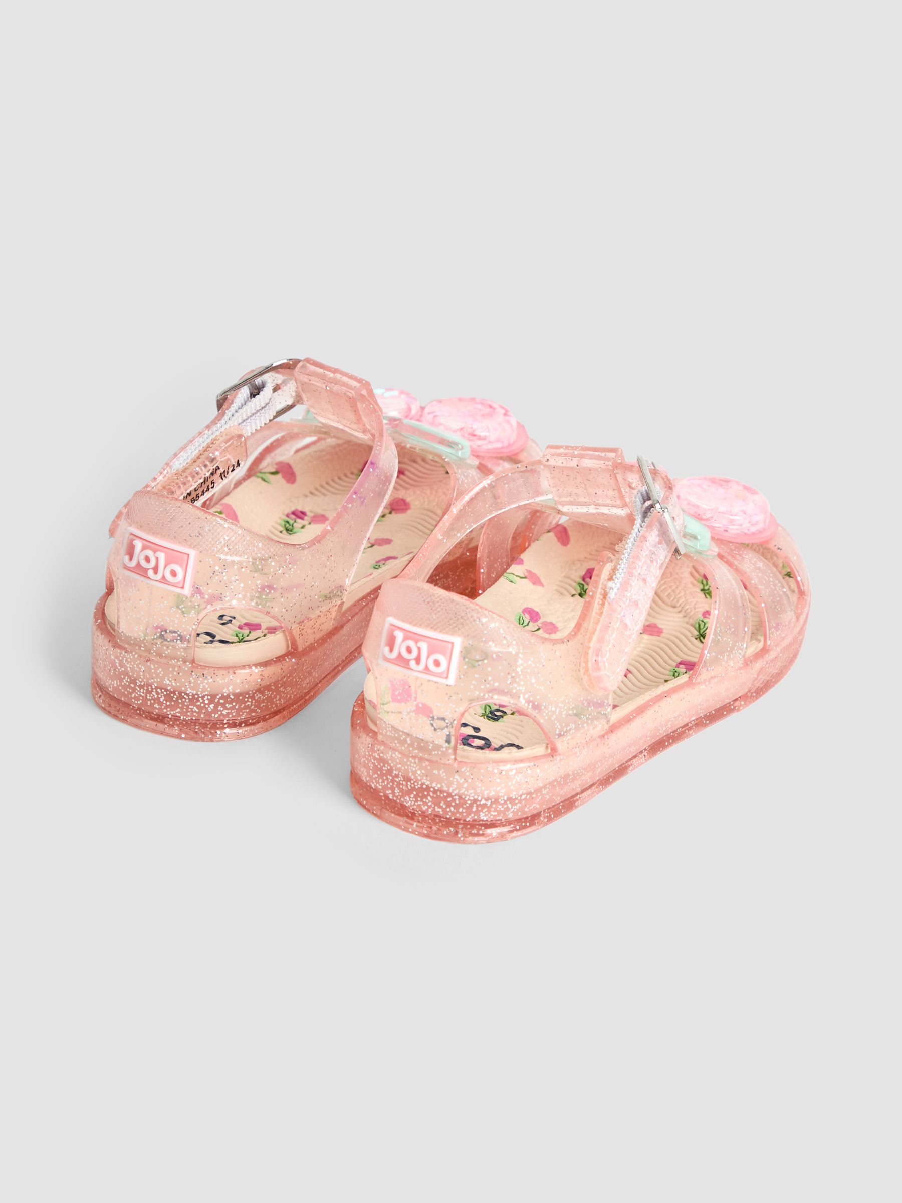 Pink Cherry Jelly Sandals