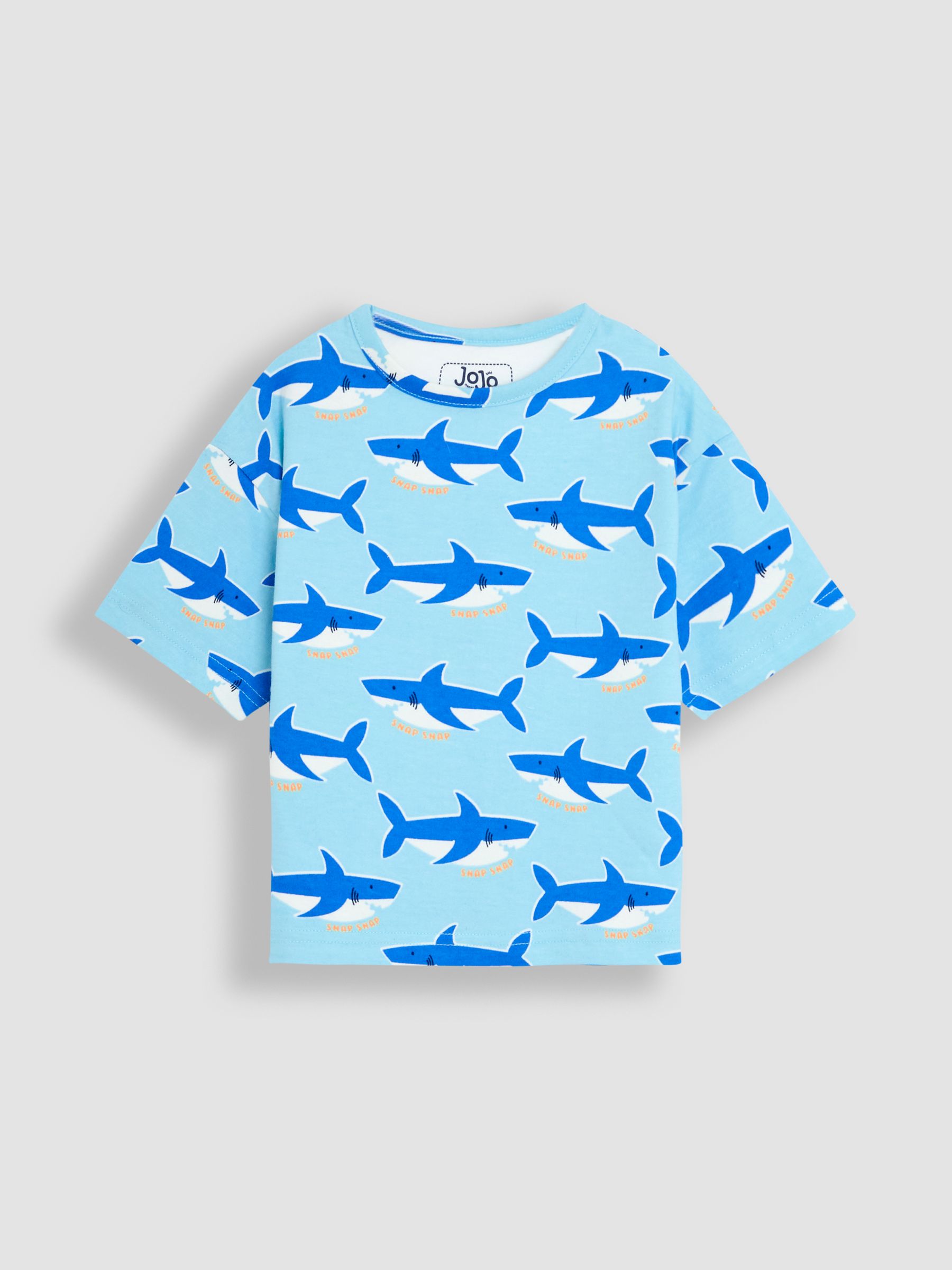 Blue Glow In The Dark Jersey Pyjamas