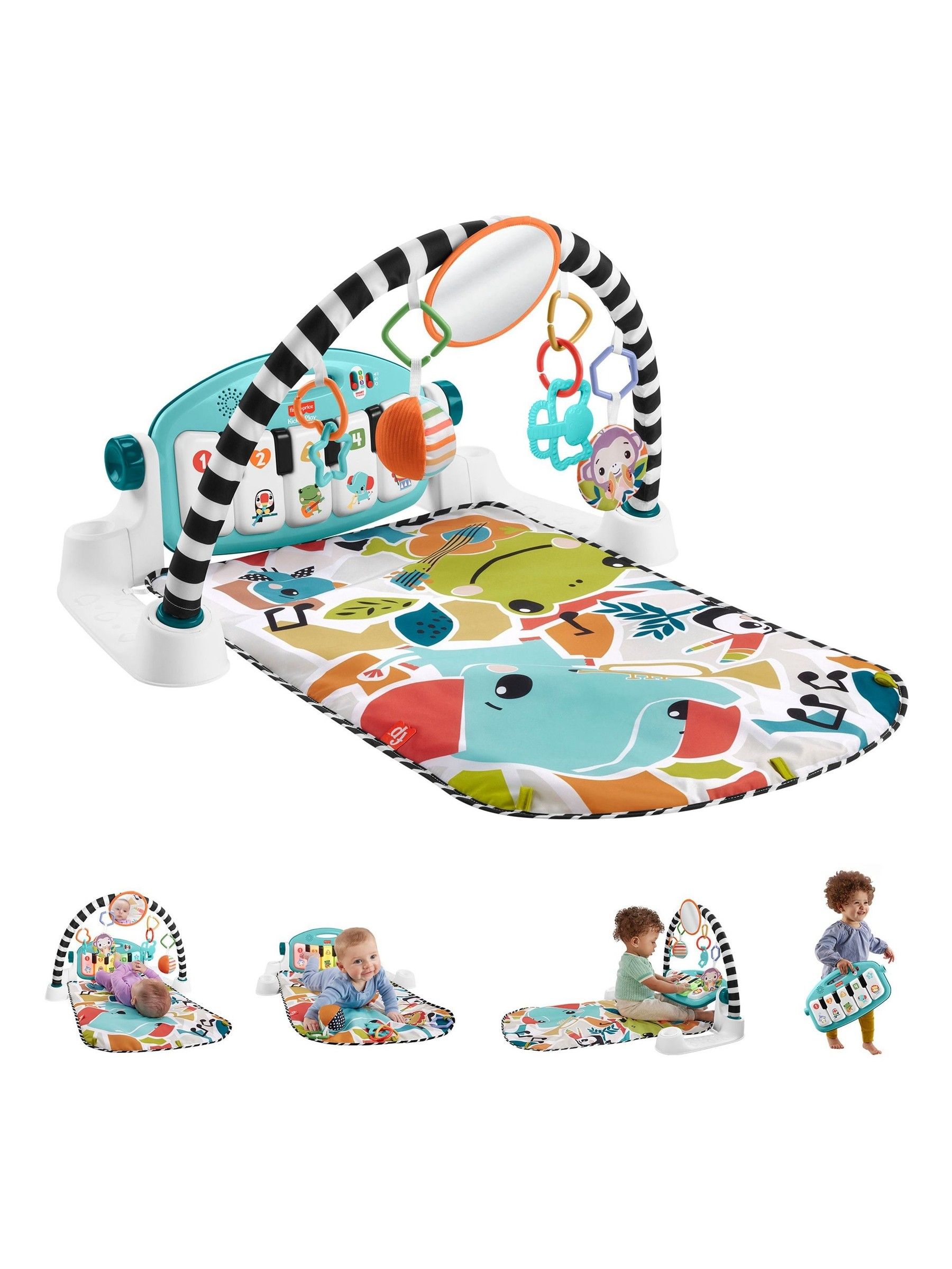 Fisher Price Glow And Grow Kick And Play Gym