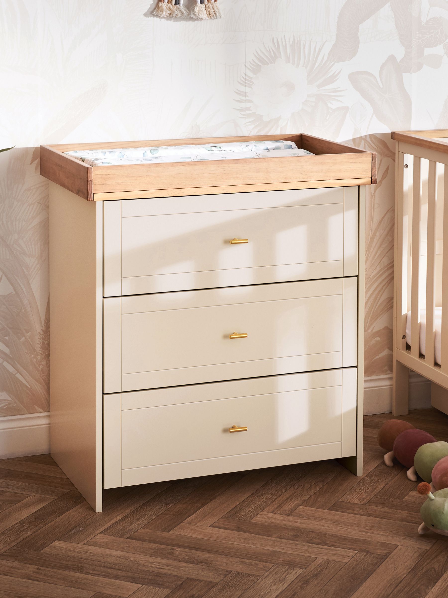 Obaby Evie White Changing Unit