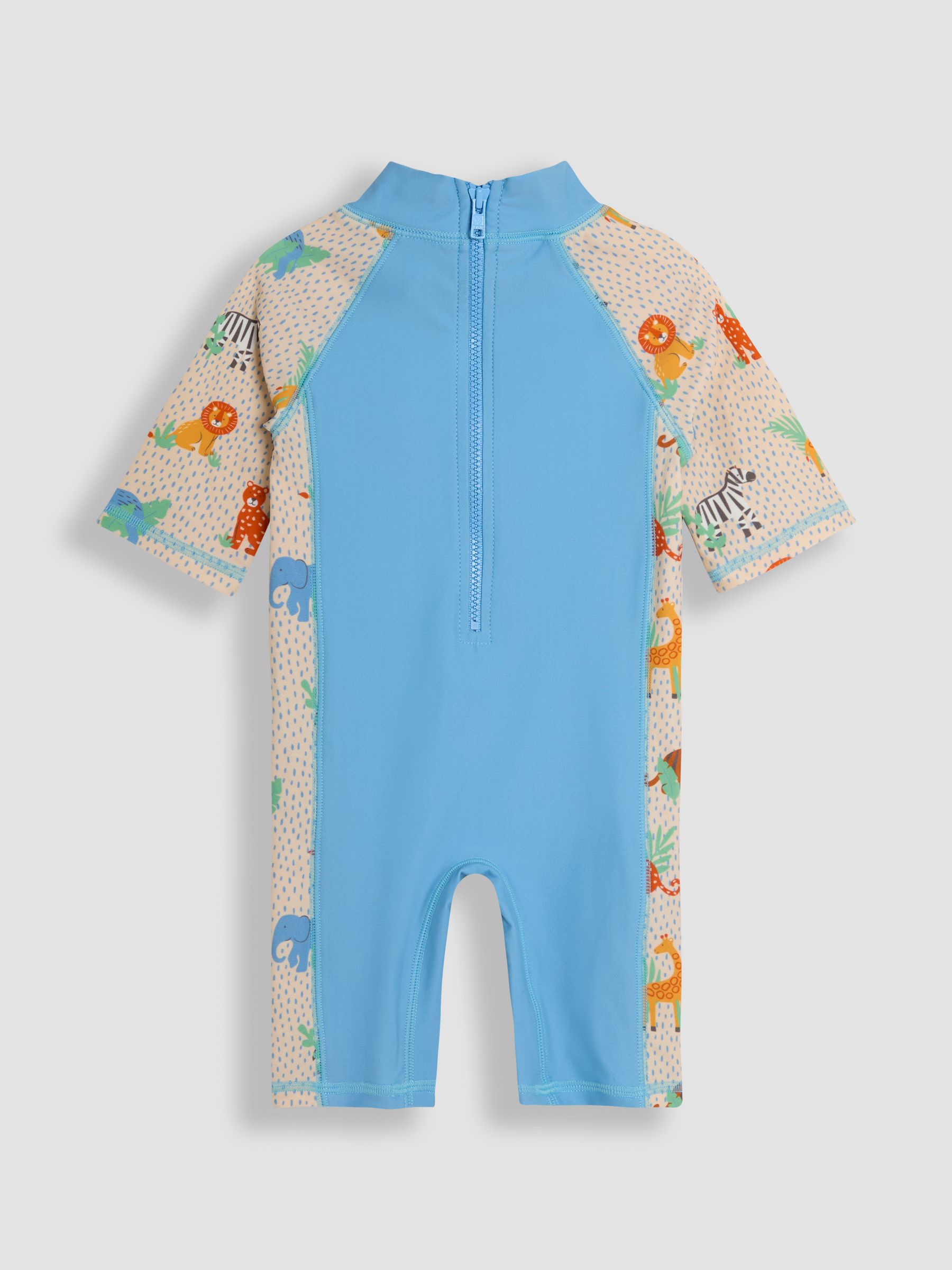 Pale Blue Sun Protection Suit