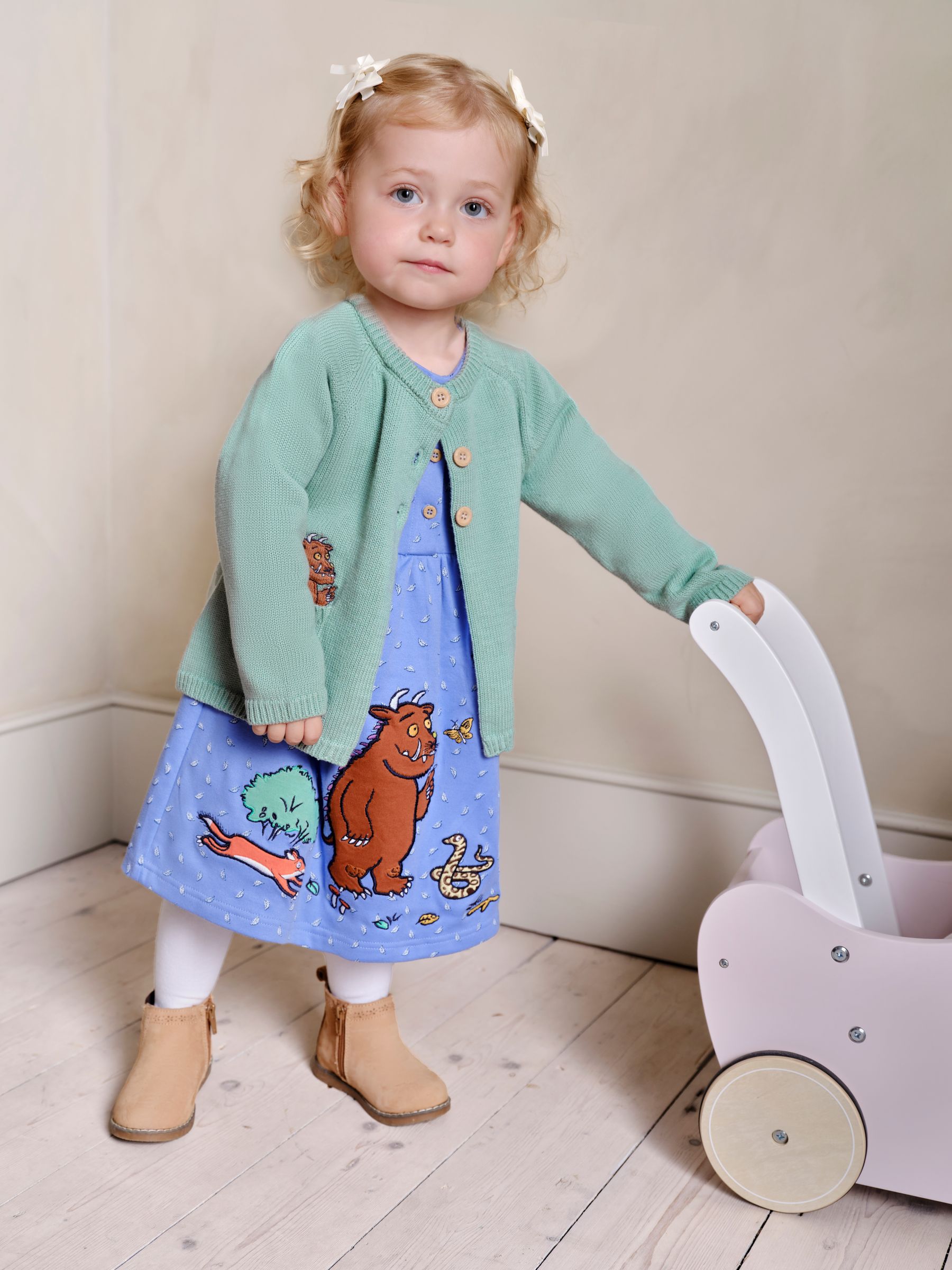 Green The Gruffalo Pocket Cardigan