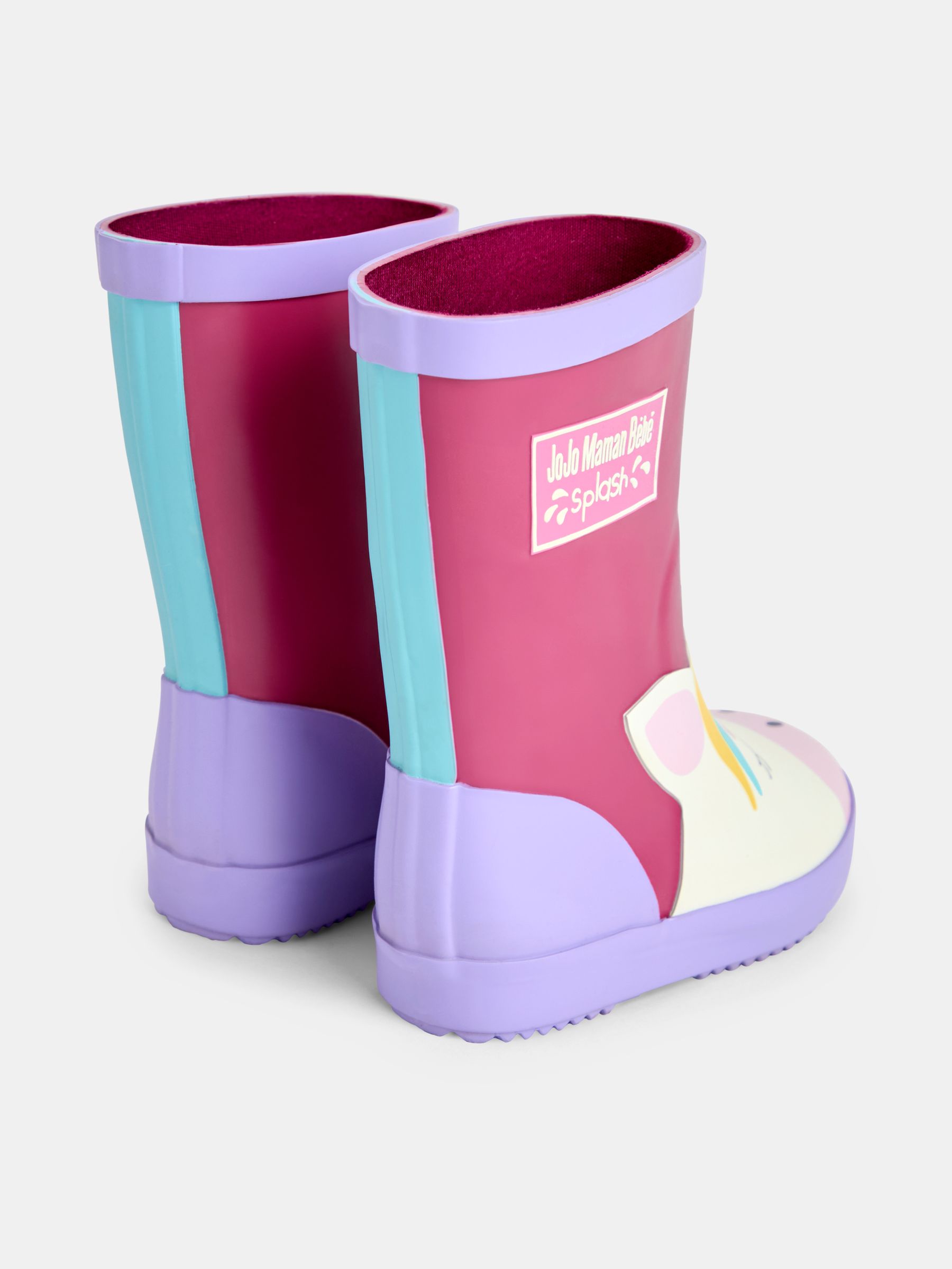 Pink Unicorn Wellies