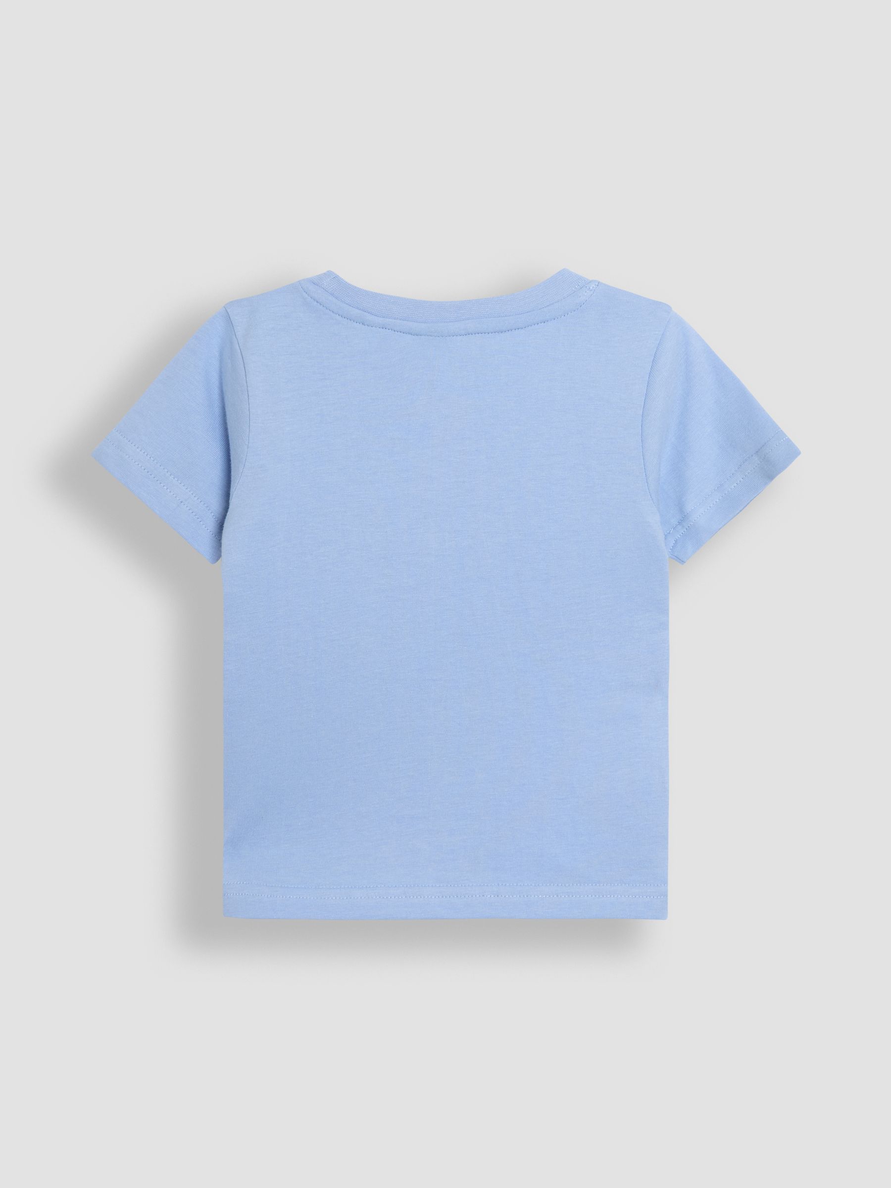 Blue Red Arrows Appliqué Scene T-Shirt
