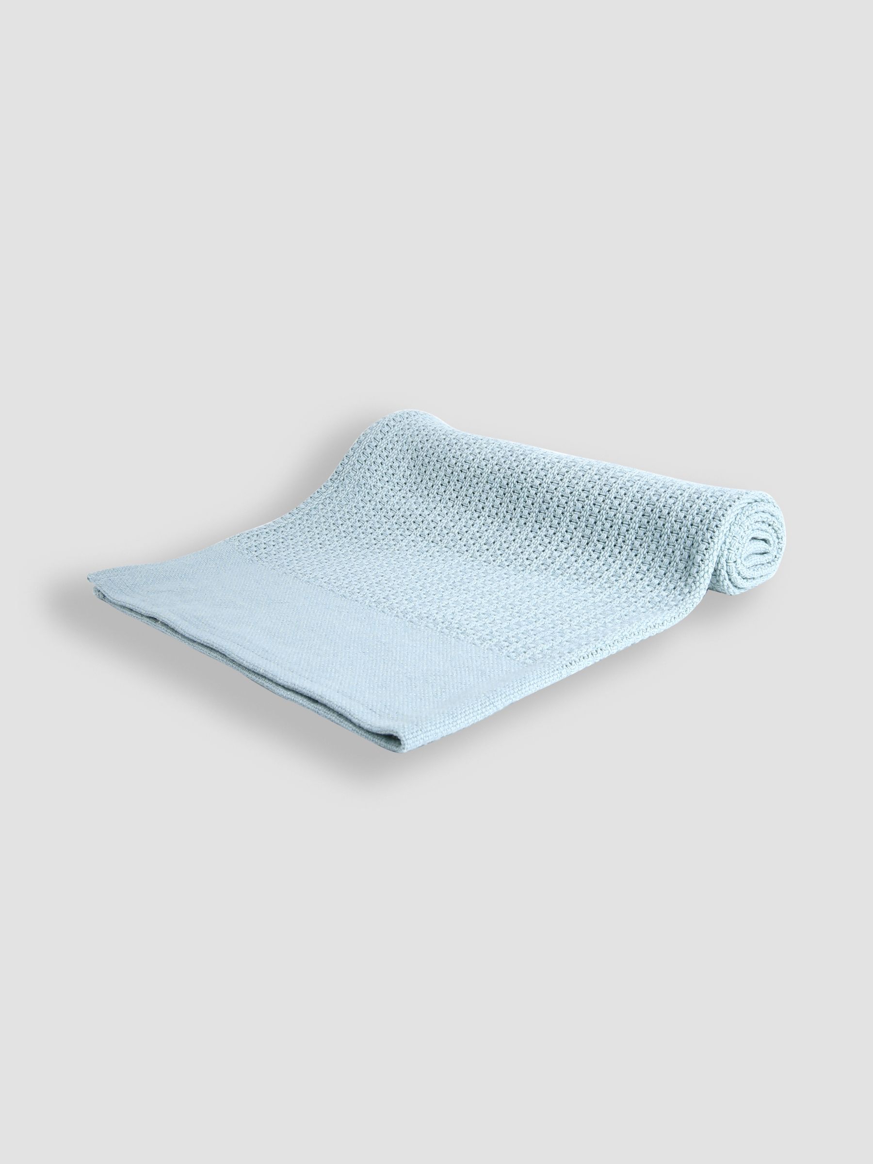 Pink Woven Cellular Blanket