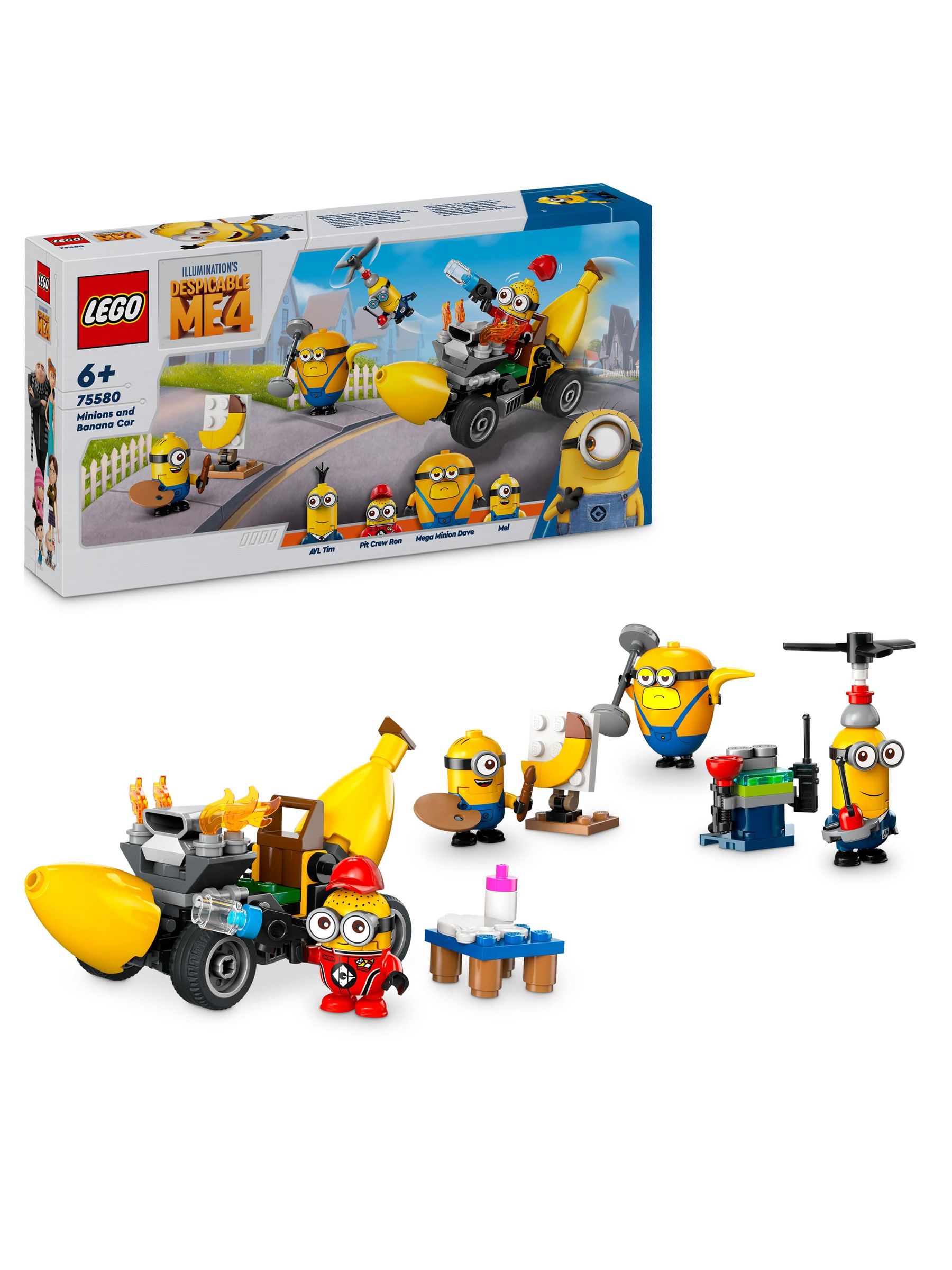 LEGO Despicable Me Minions and Banana Car Toy