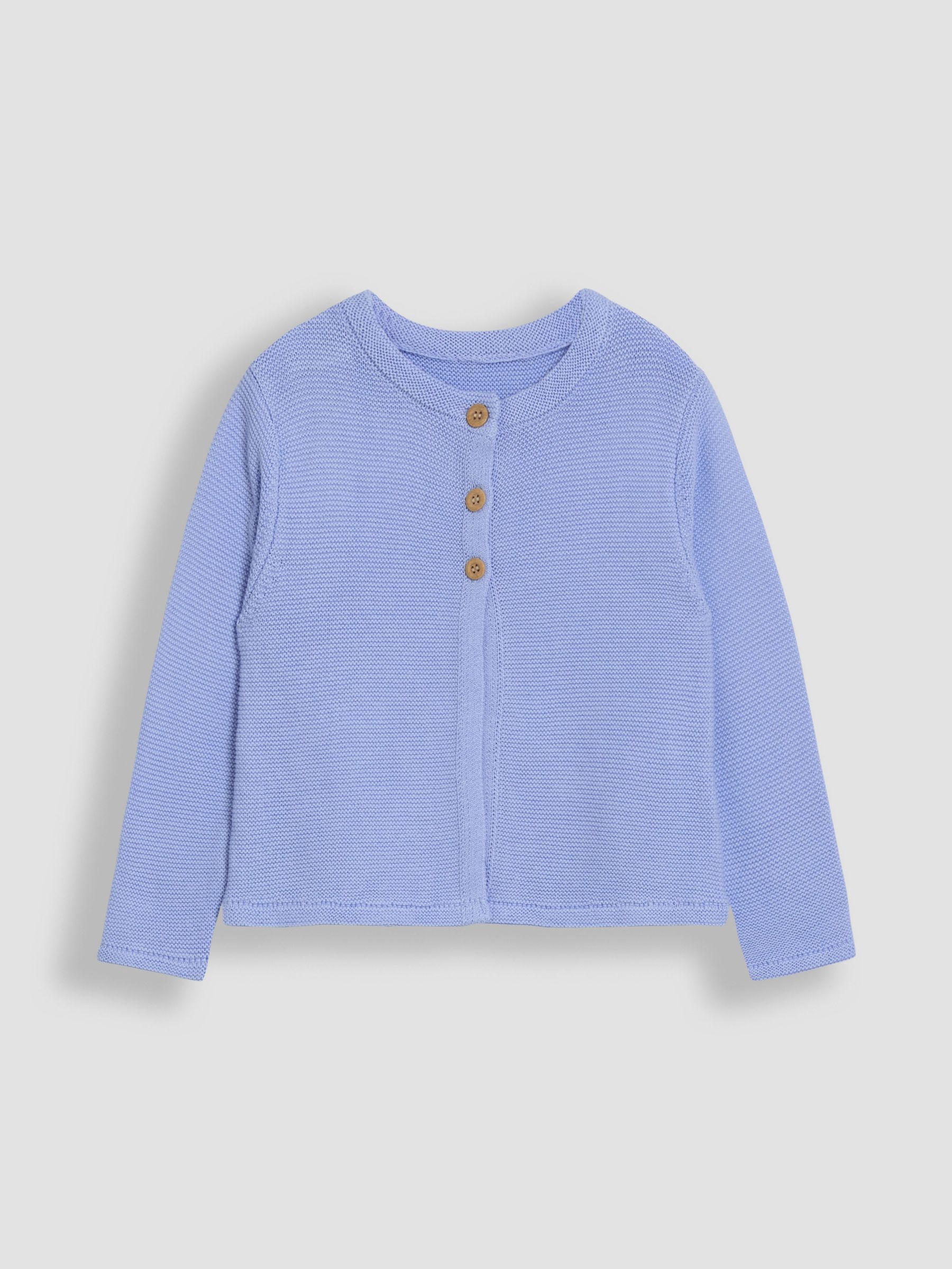 White Classic 100% Cotton Cardigan