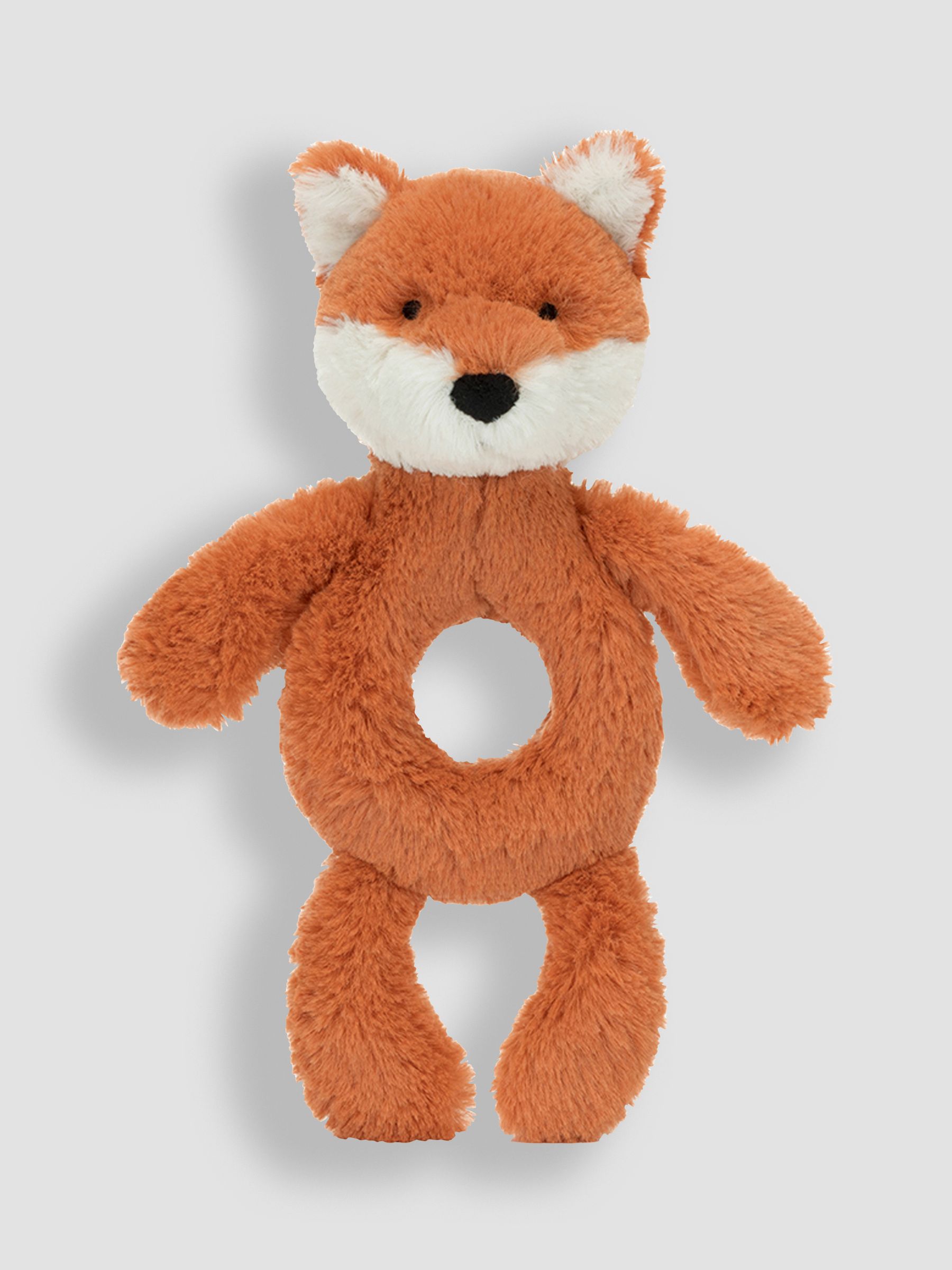 Jellycat Bashful Fox Cub Ring Rattle