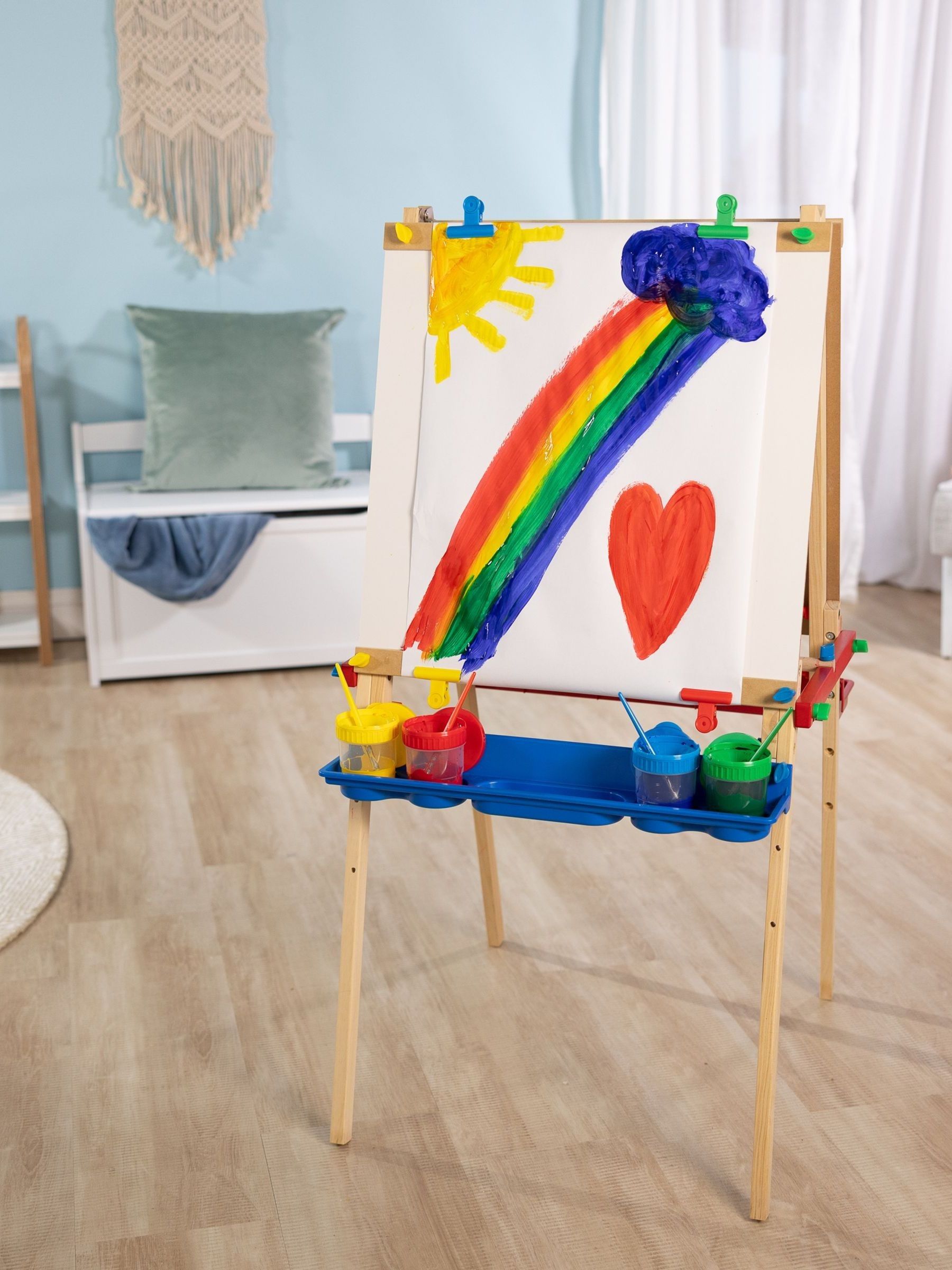 Melissa & Doug Colour Deluxe Standing Art Easel