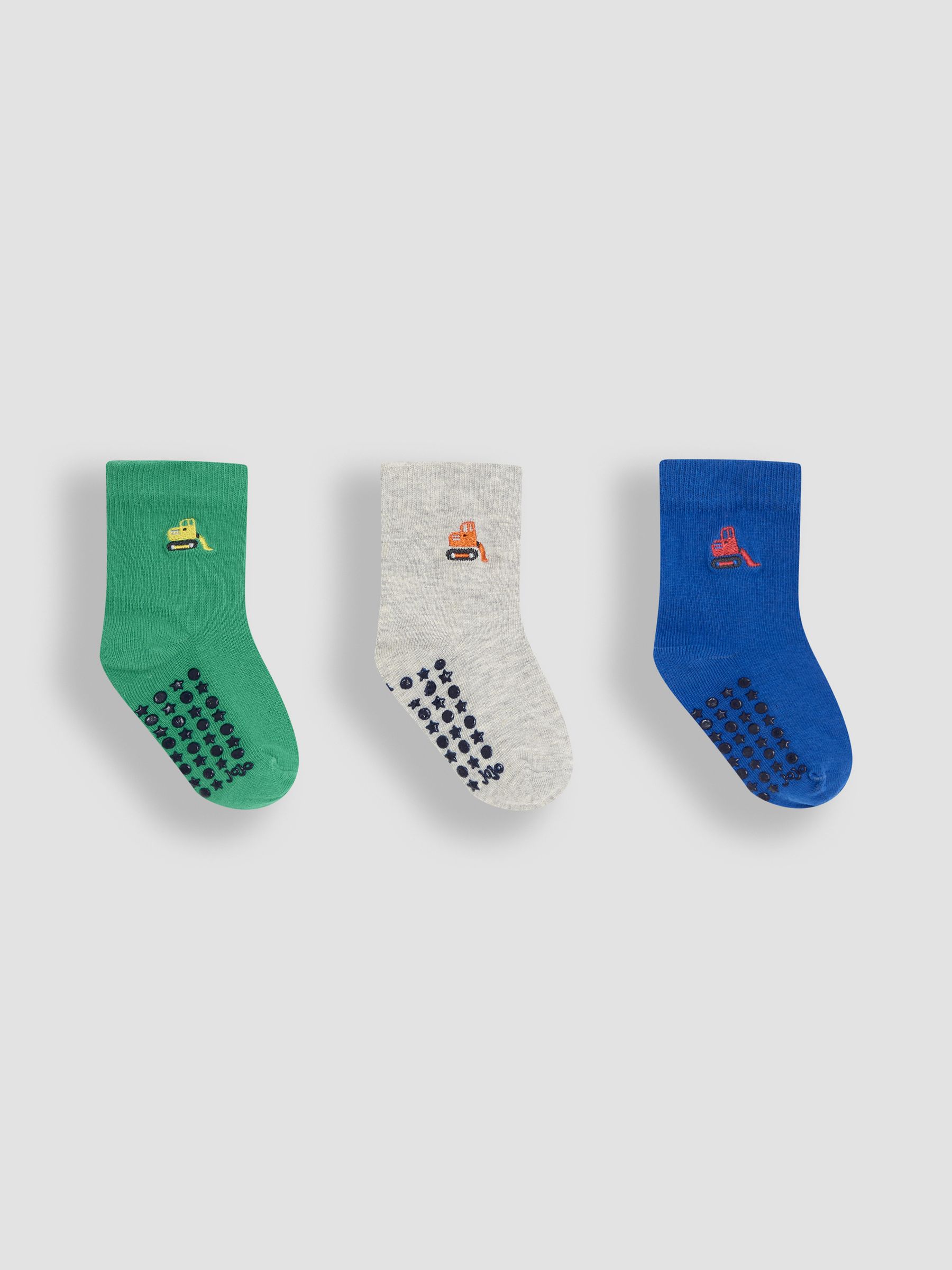 Blue Printed Socks 3 Pack
