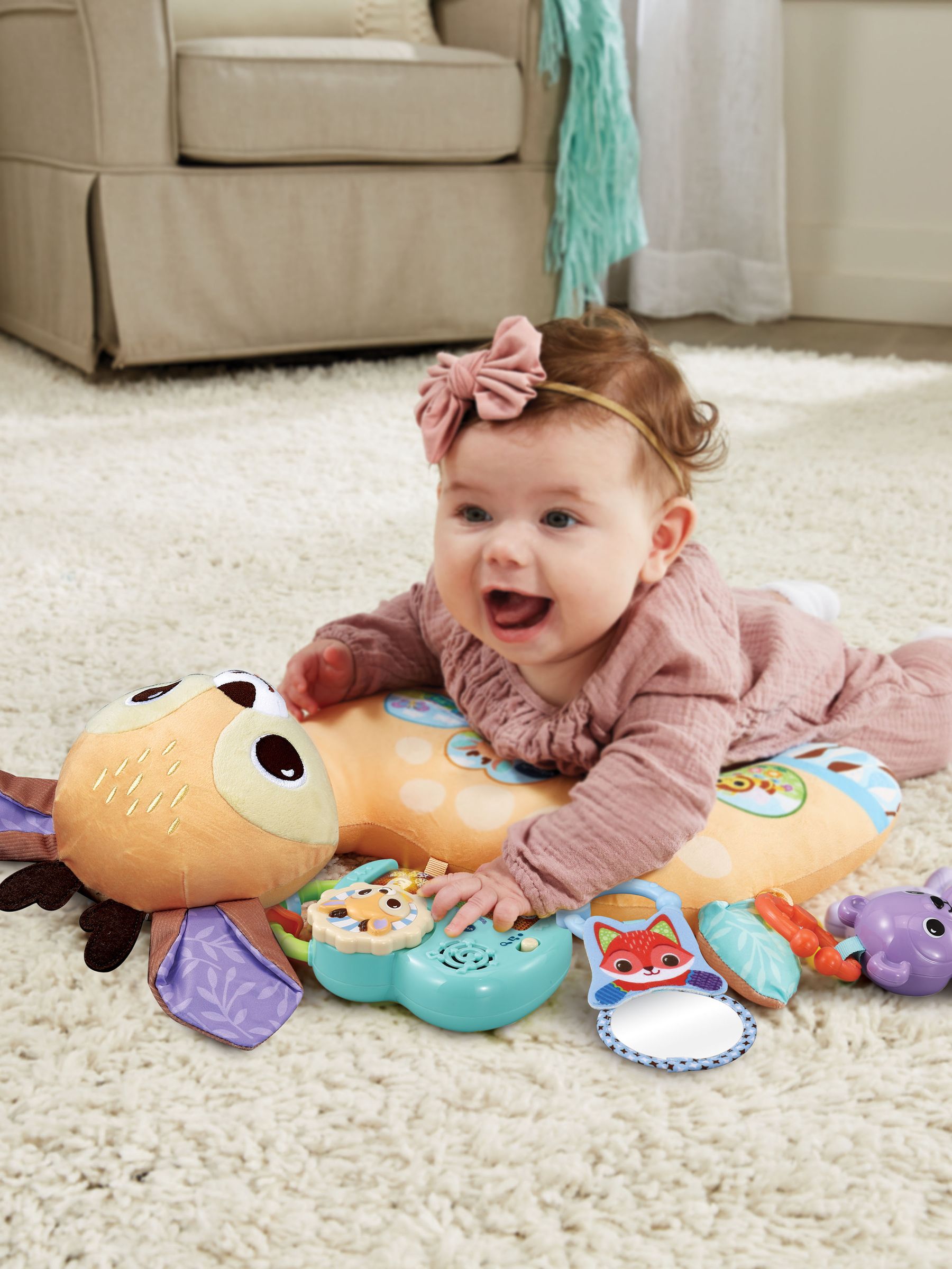 V-Tech Tummy Time Fawn
