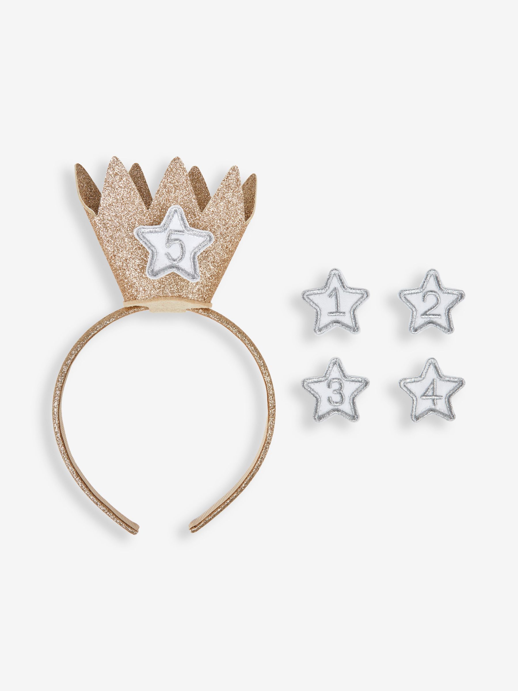 Ditsy Birthday Crown Headband