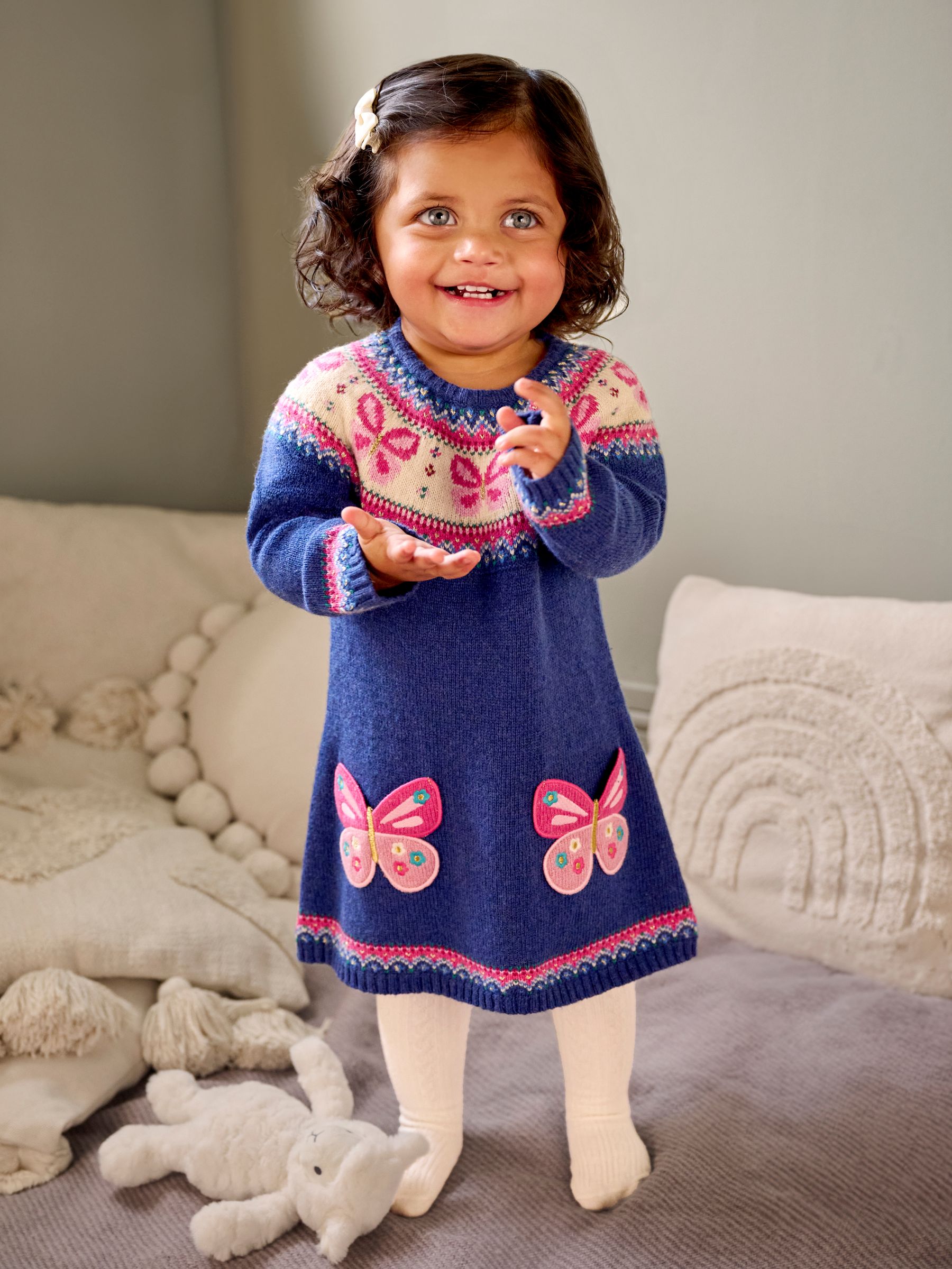 Pink Mouse Knitted Dress