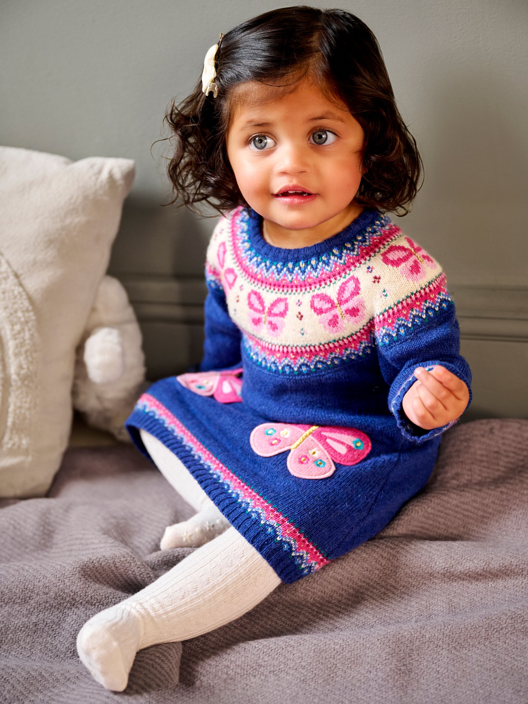 Pink Mouse Knitted Dress