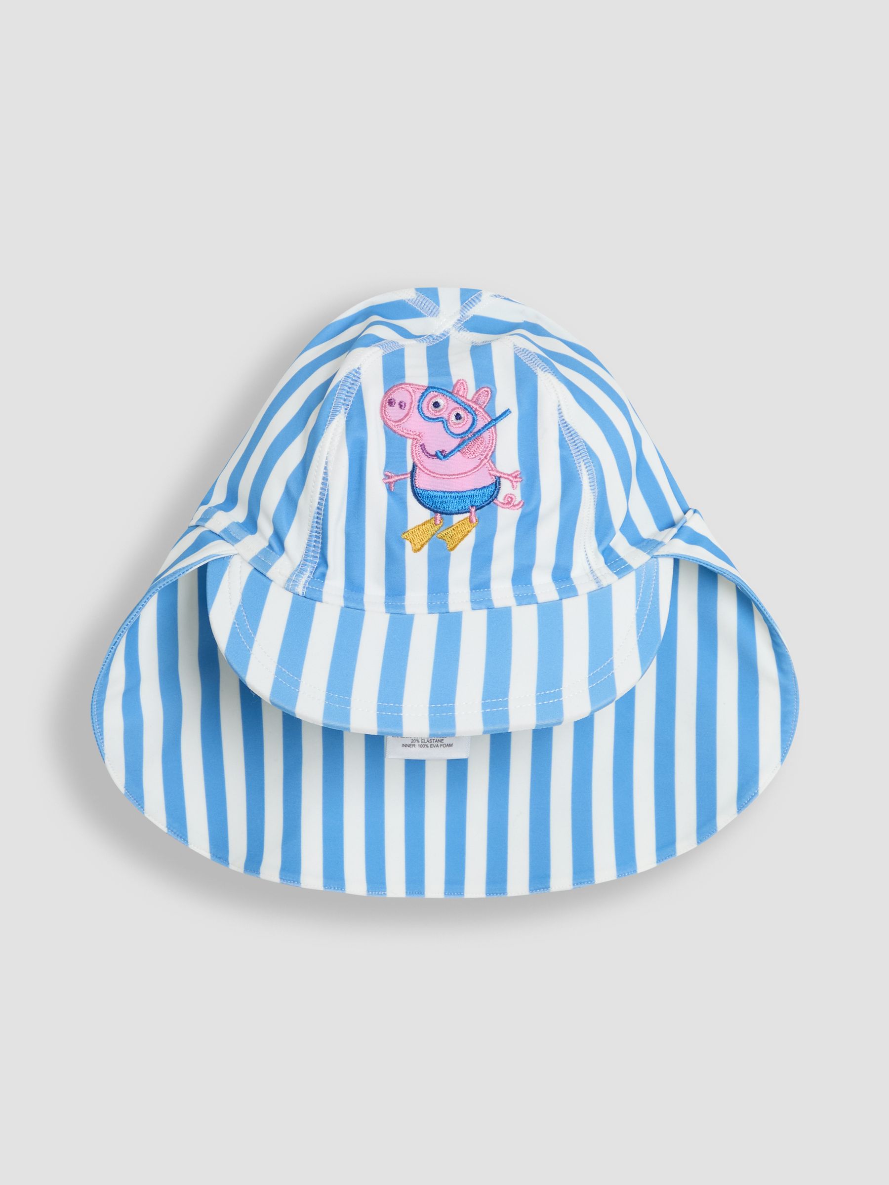 Blue Peppa Pig Sun Protection Hat