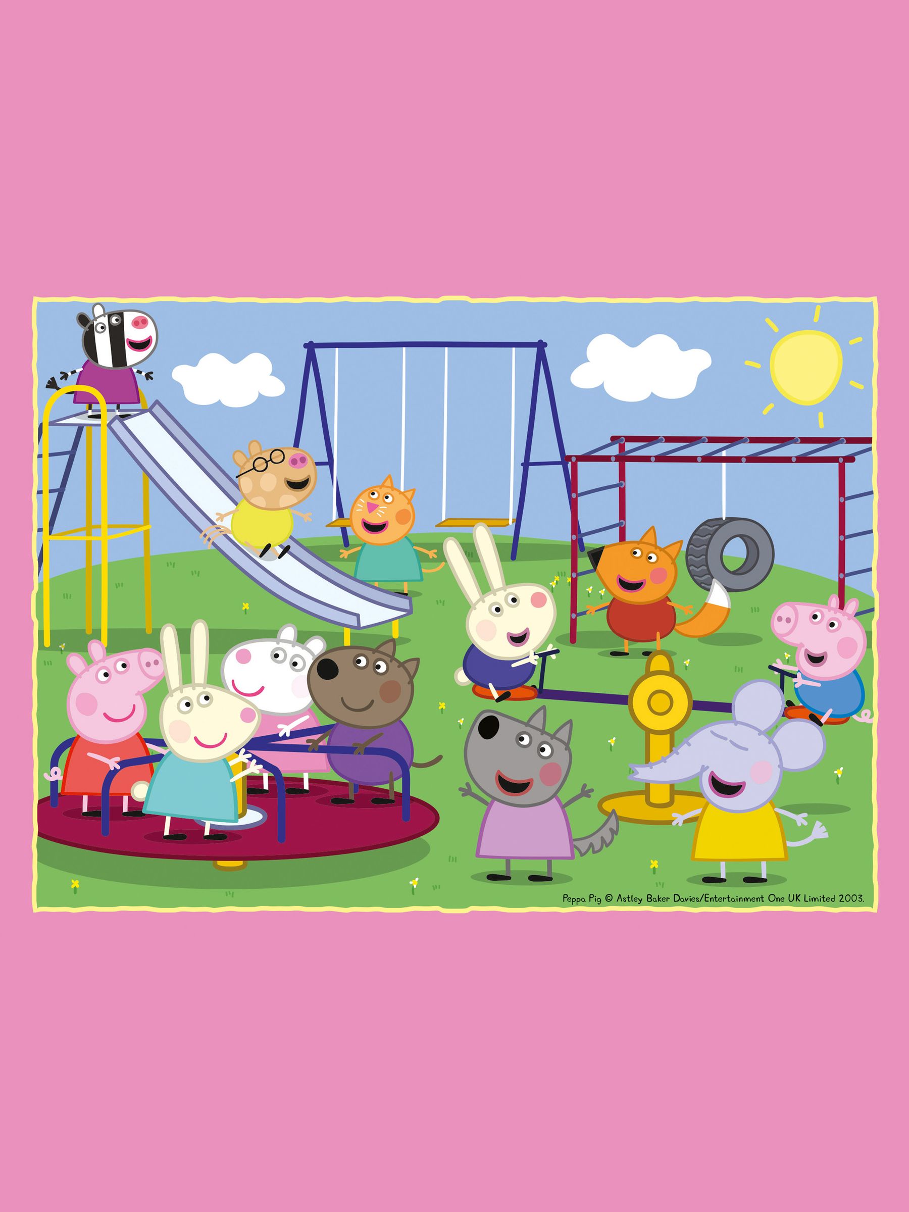 Peppa Pig 4 in a Box Puzzle