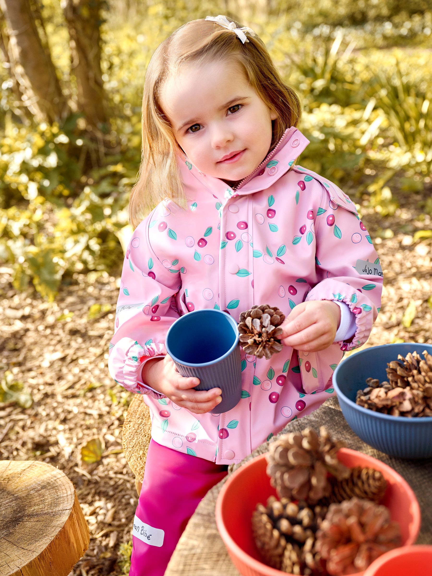 Pink Berry 2 Piece Waterproof Trouser And Jacket Set