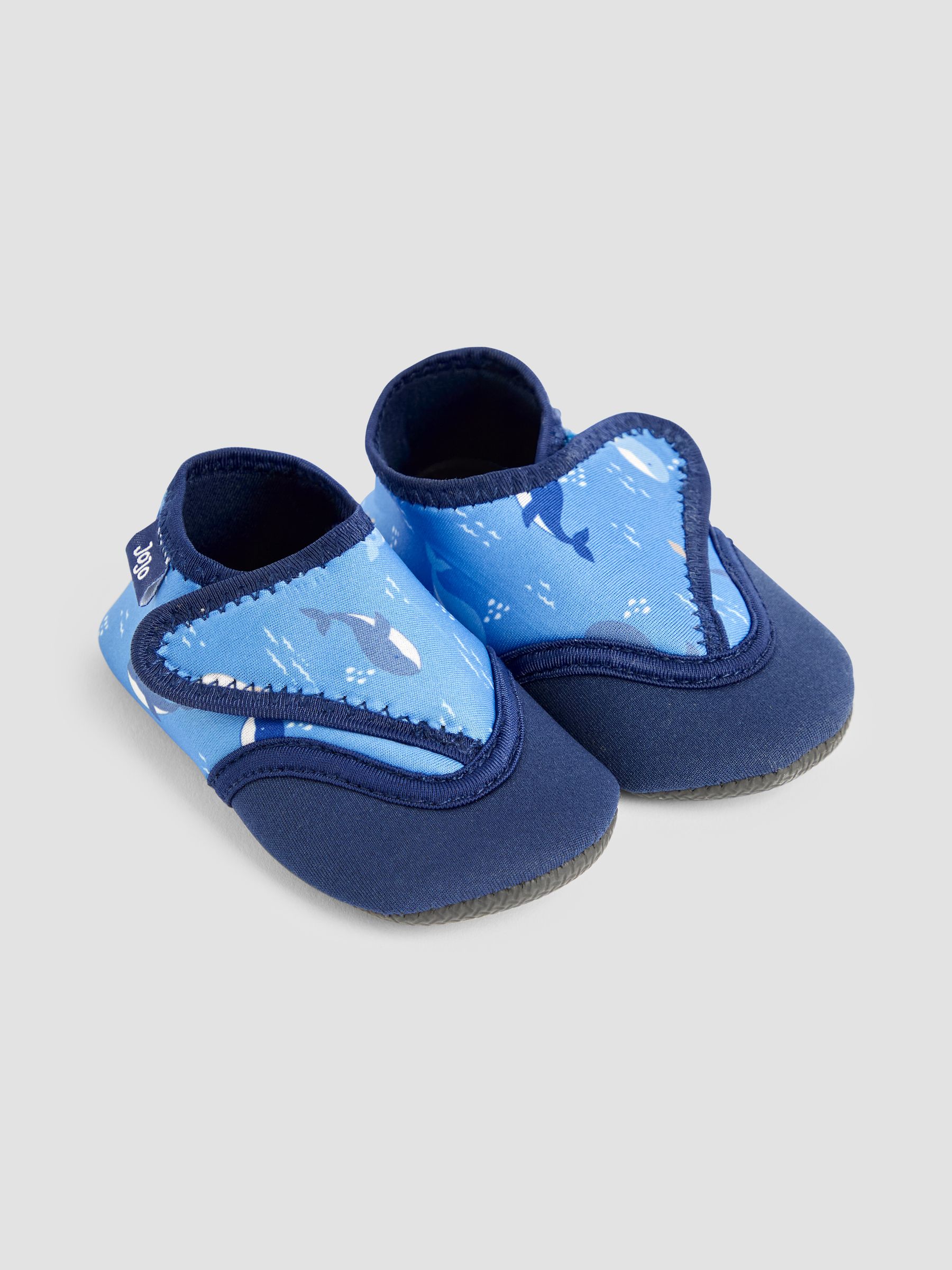 Navy Beach and Swim Shoes