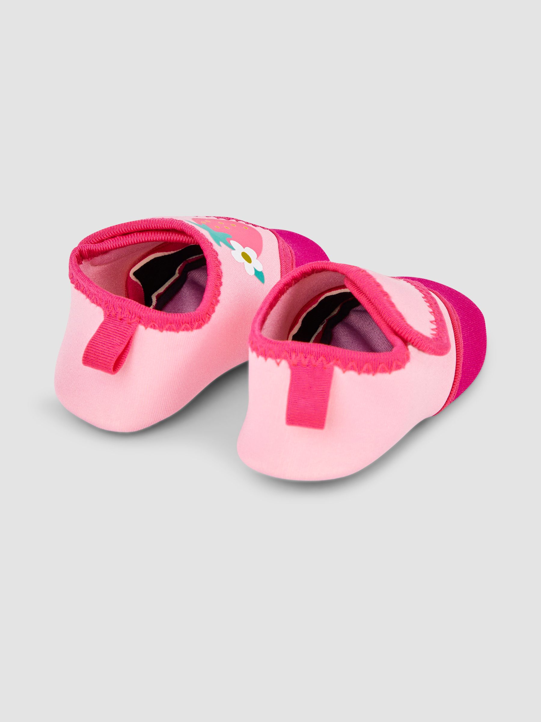 Pink Baby Beach And Swim Booties