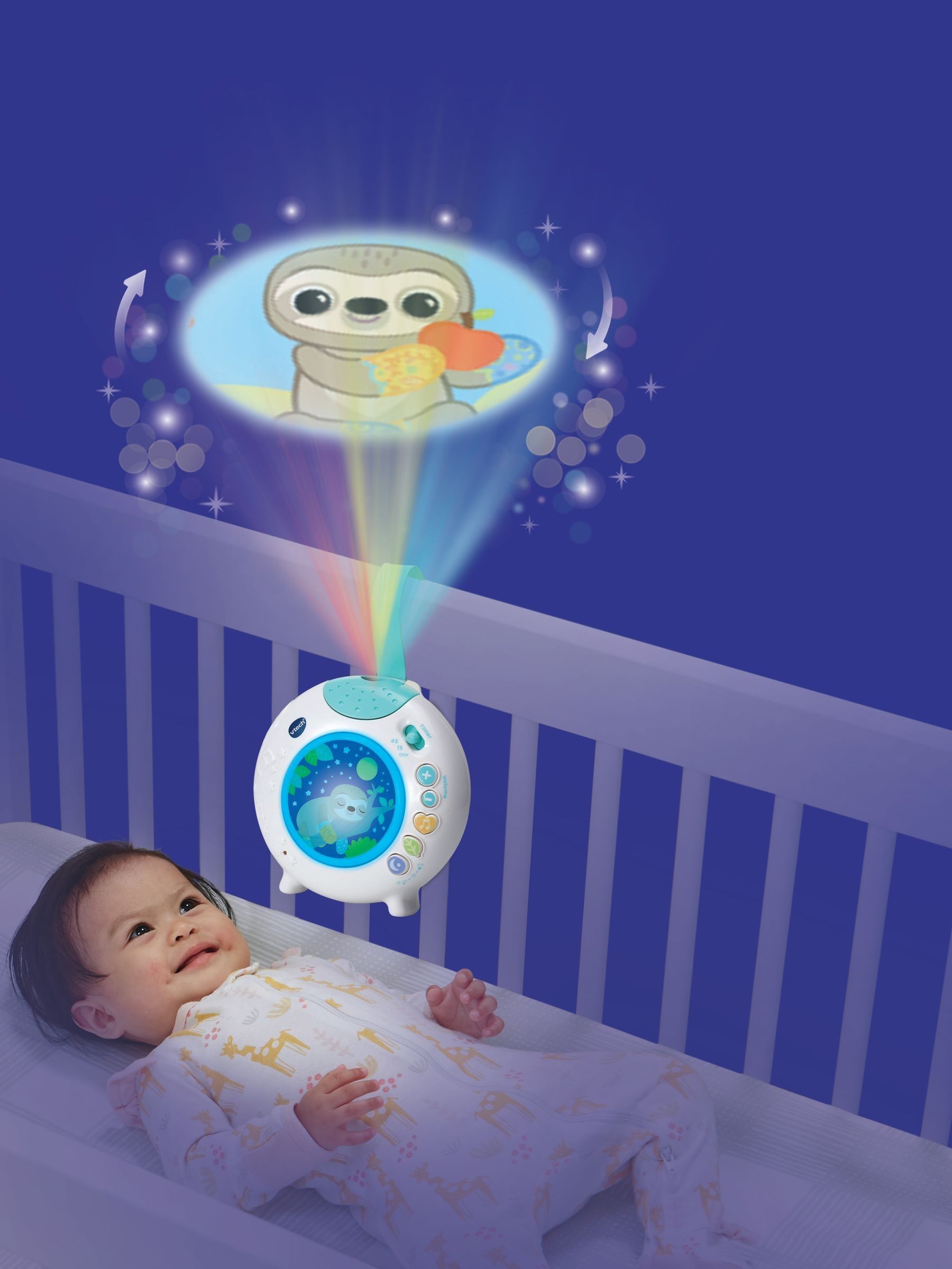 VTech Multi Sleepy Sloth Cot Light