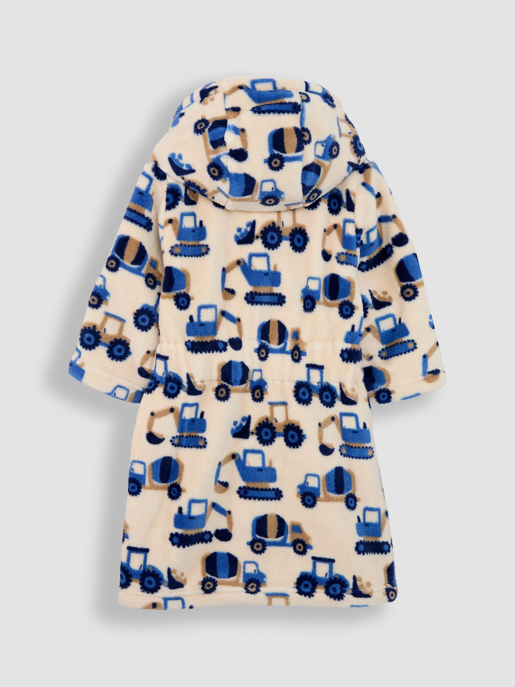 Stone Tractor Printed Dressing Gown