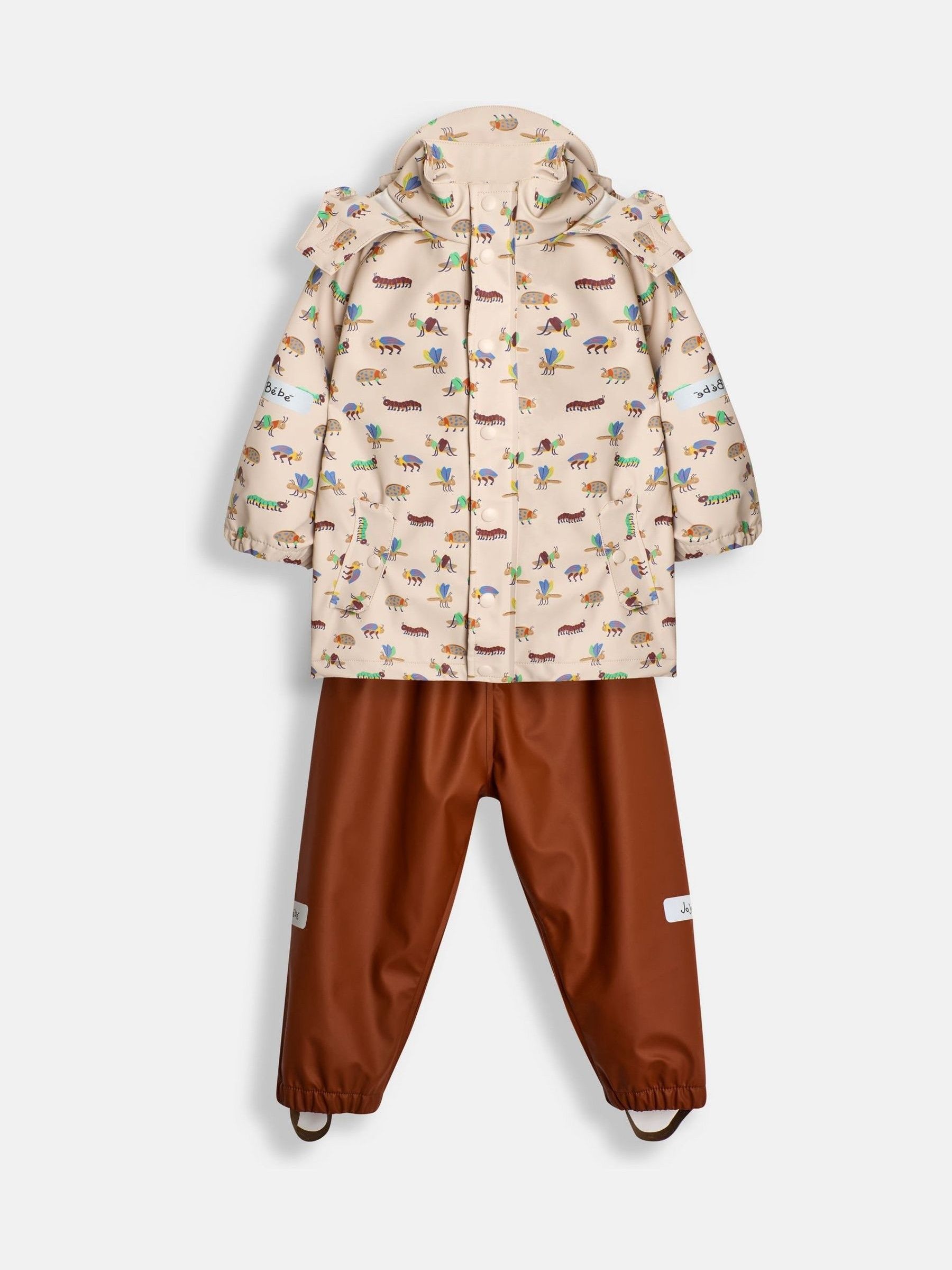 Brown Bug 2 Piece Waterproof Trouser And Jacket Set