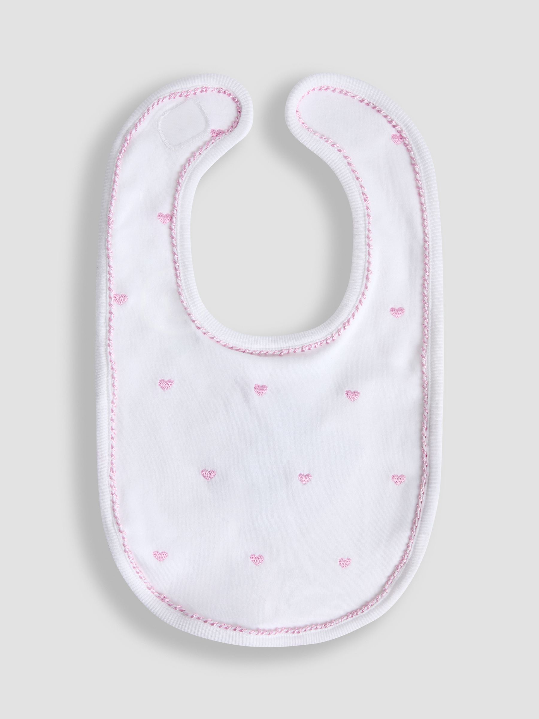 Yellow Duck Embroidered Bib