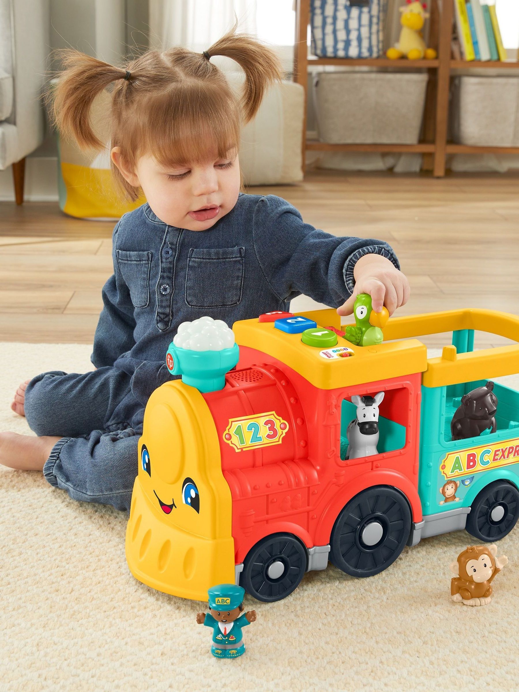 Fisher Price Little People Big ABC Animal Train