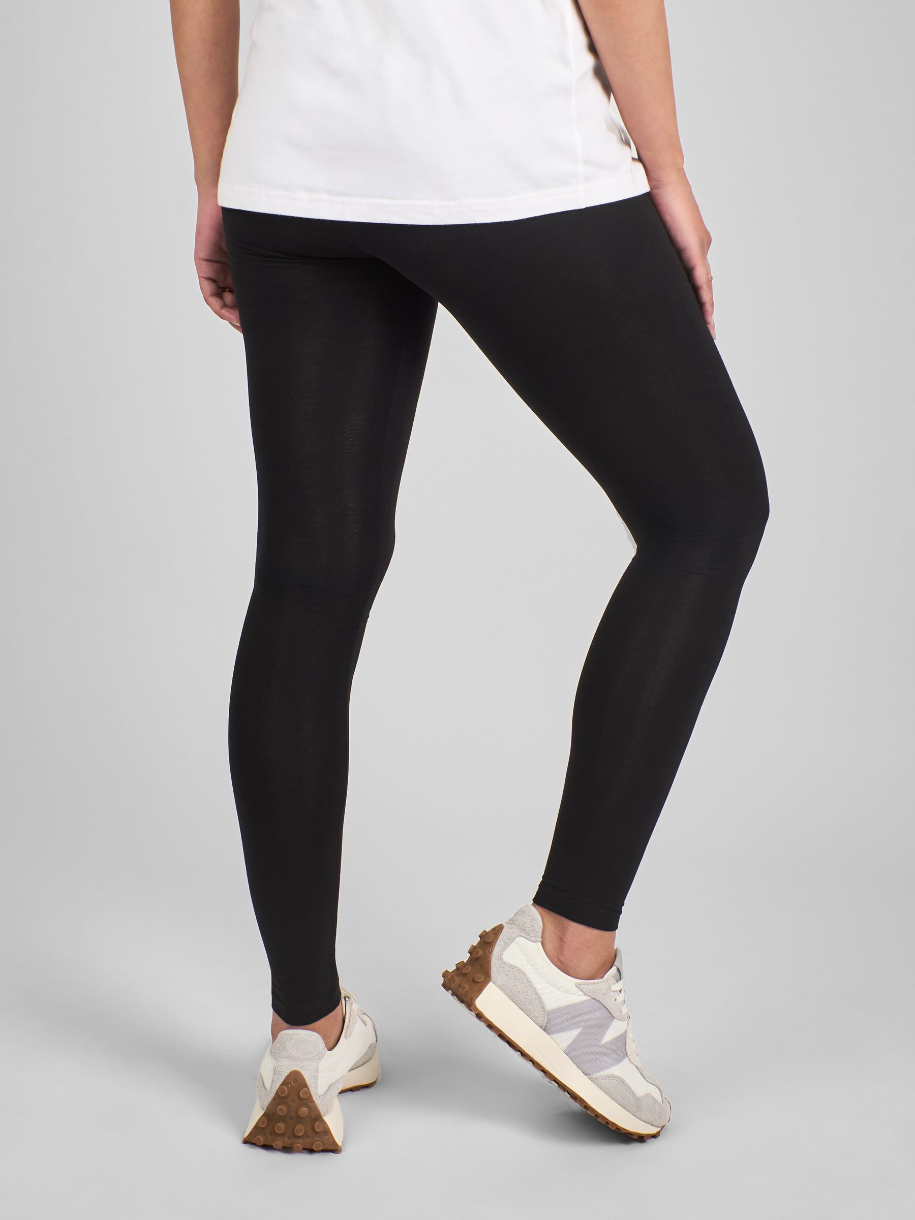 Black Maternity Everyday Leggings