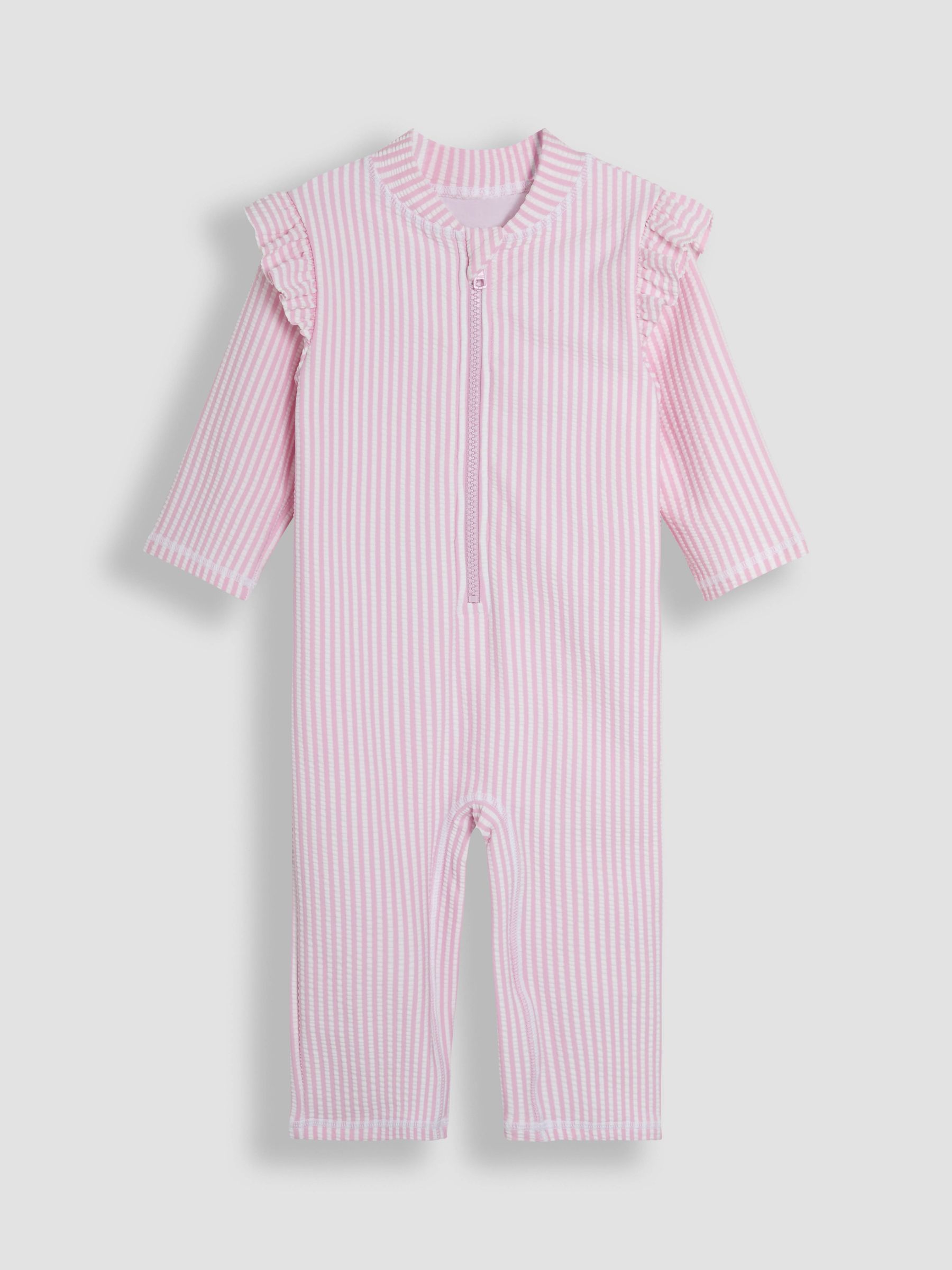 Pink Stripe Sun Protection Suit