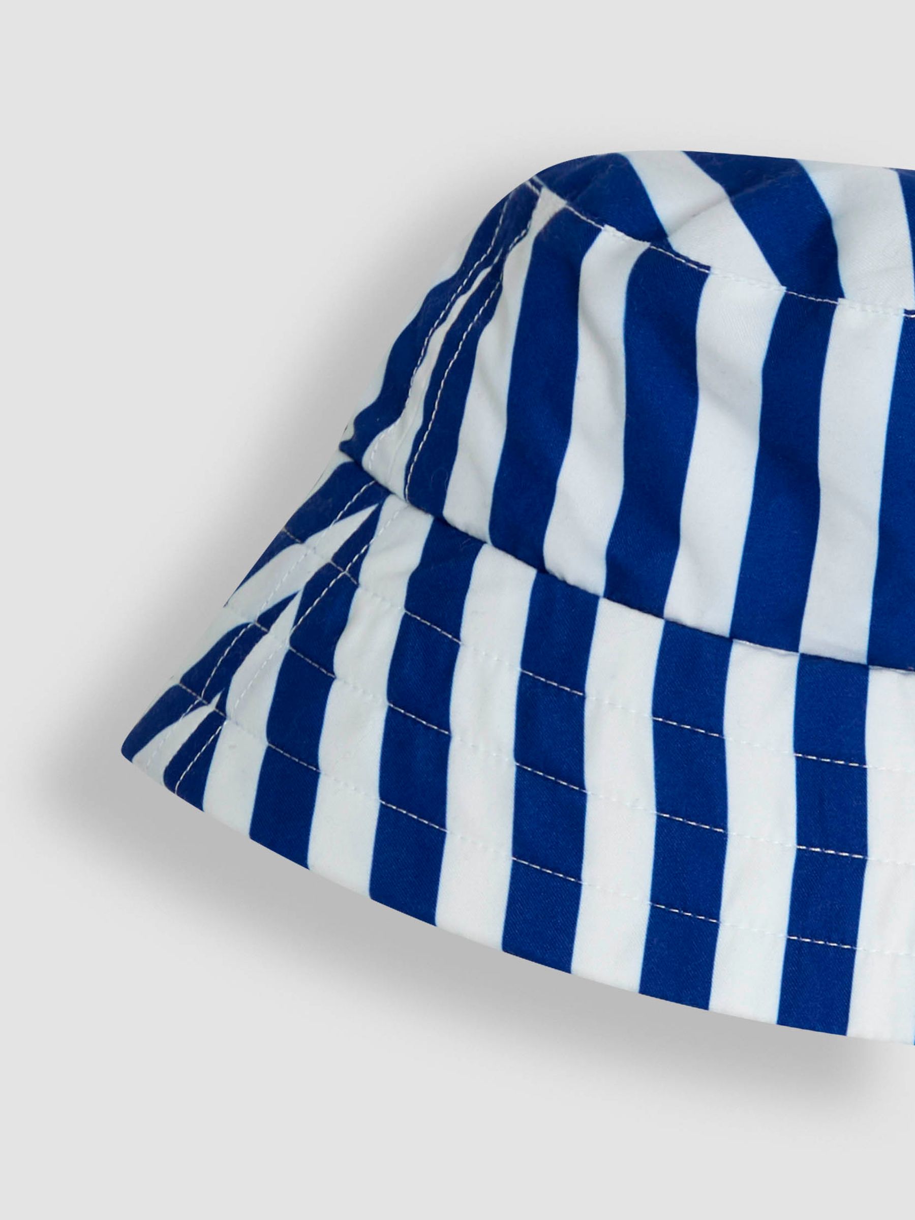 Navy Stripe Sun Hat