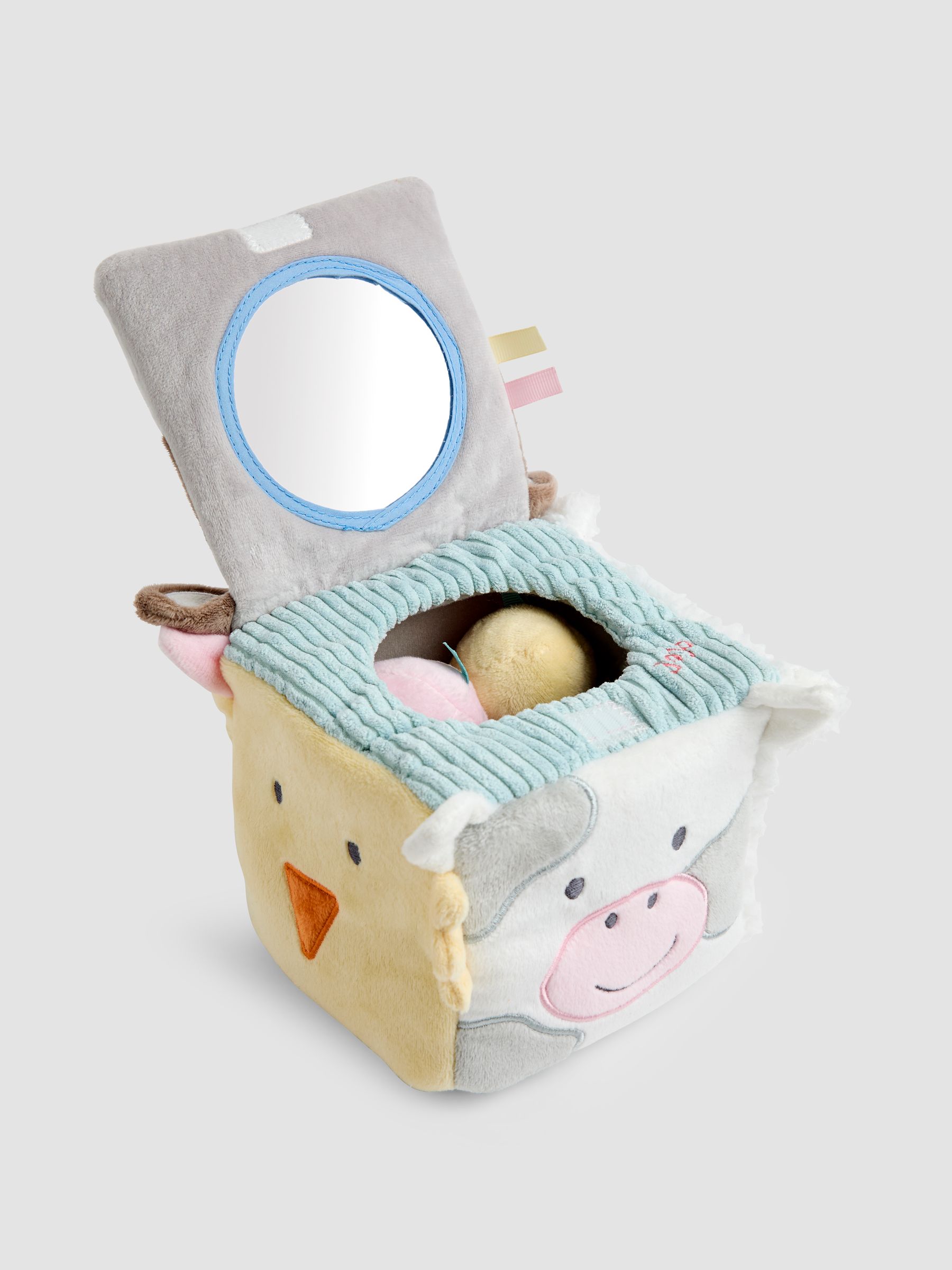 Farm Plush Activity Cube