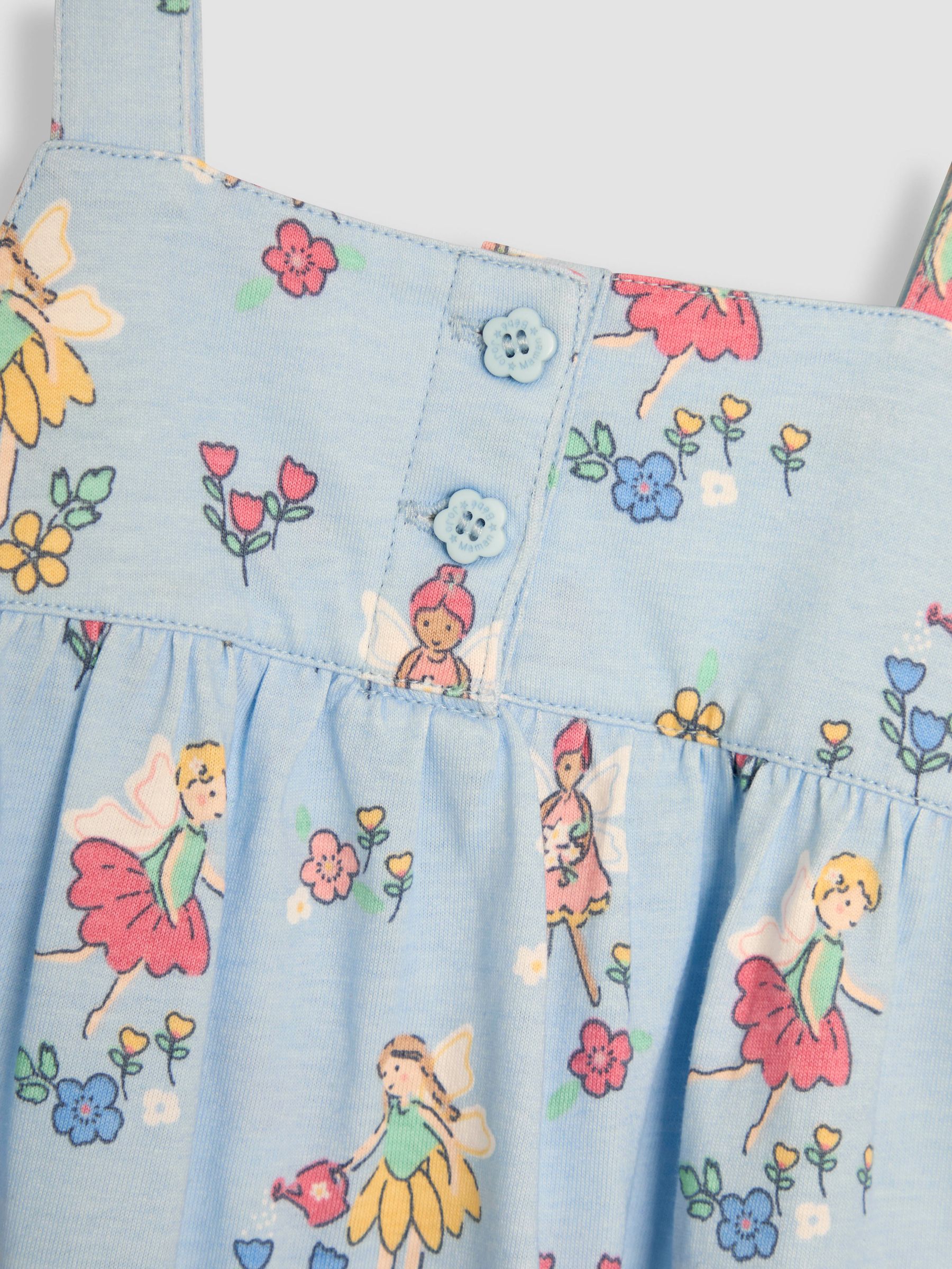 Pink Strawberry Button Front Jumpsuit