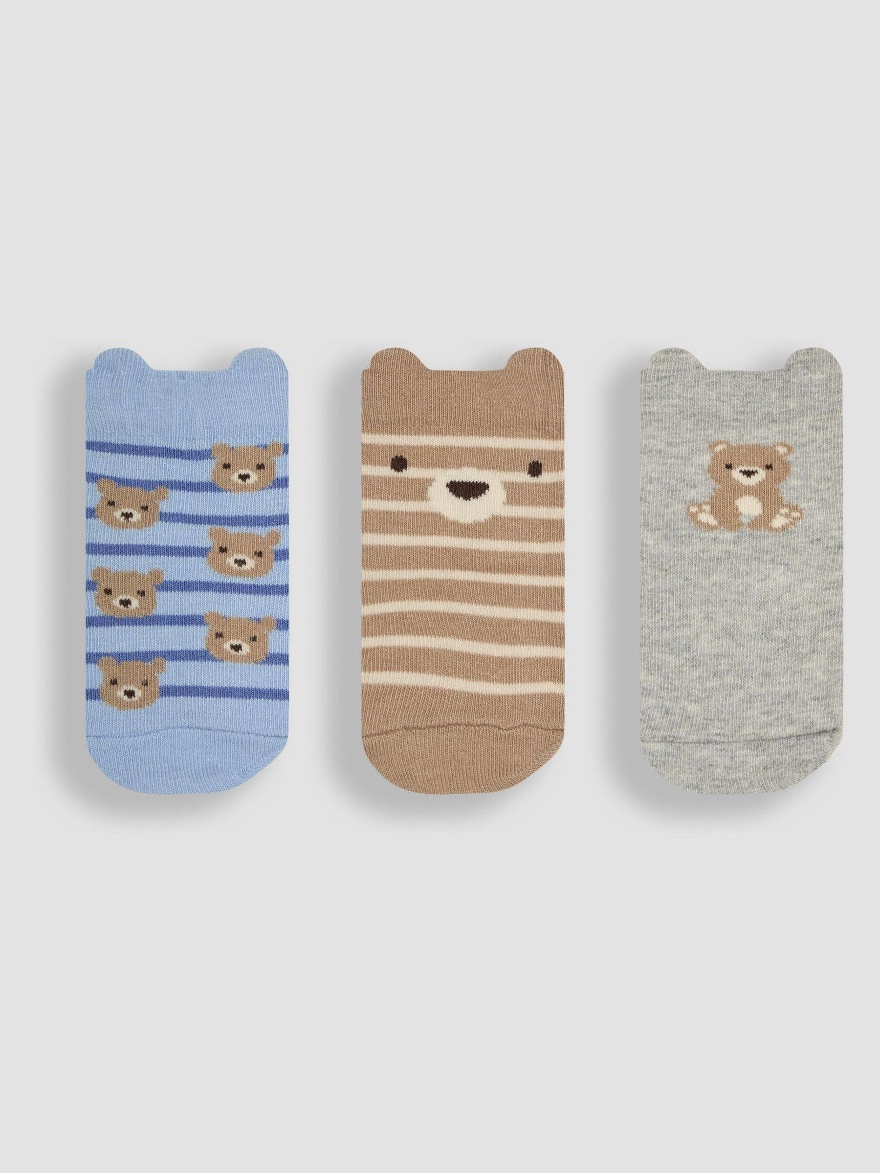 Brown Bear Socks 3 Pack