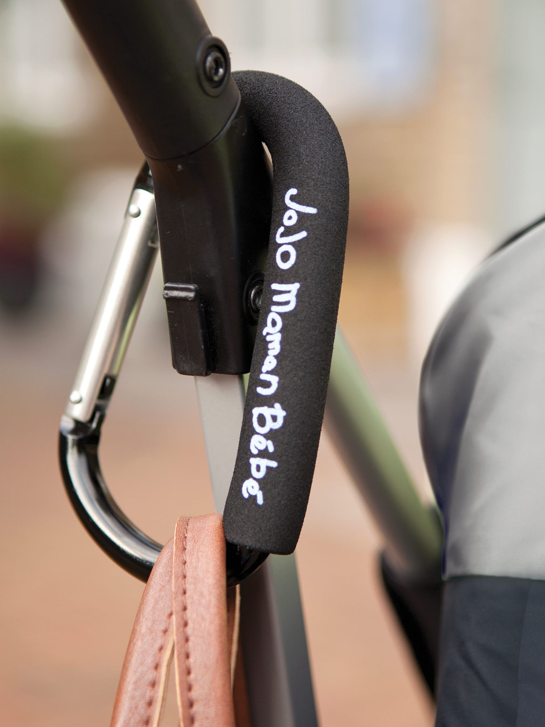 Black Large Buggy Clip