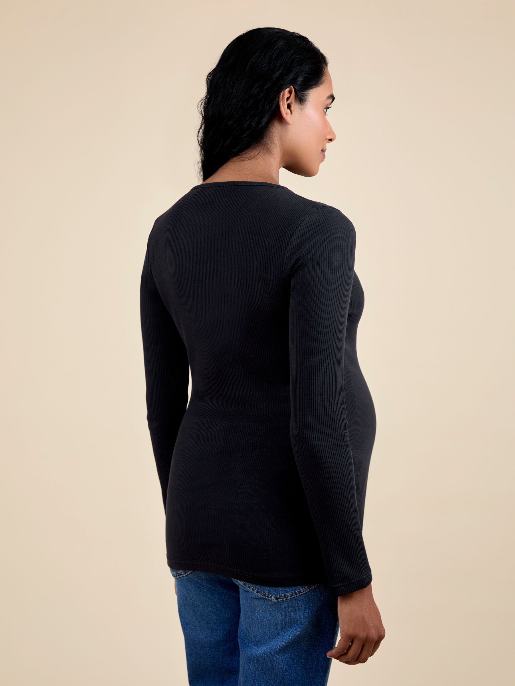 Black Ribbed Tops 2 Pack