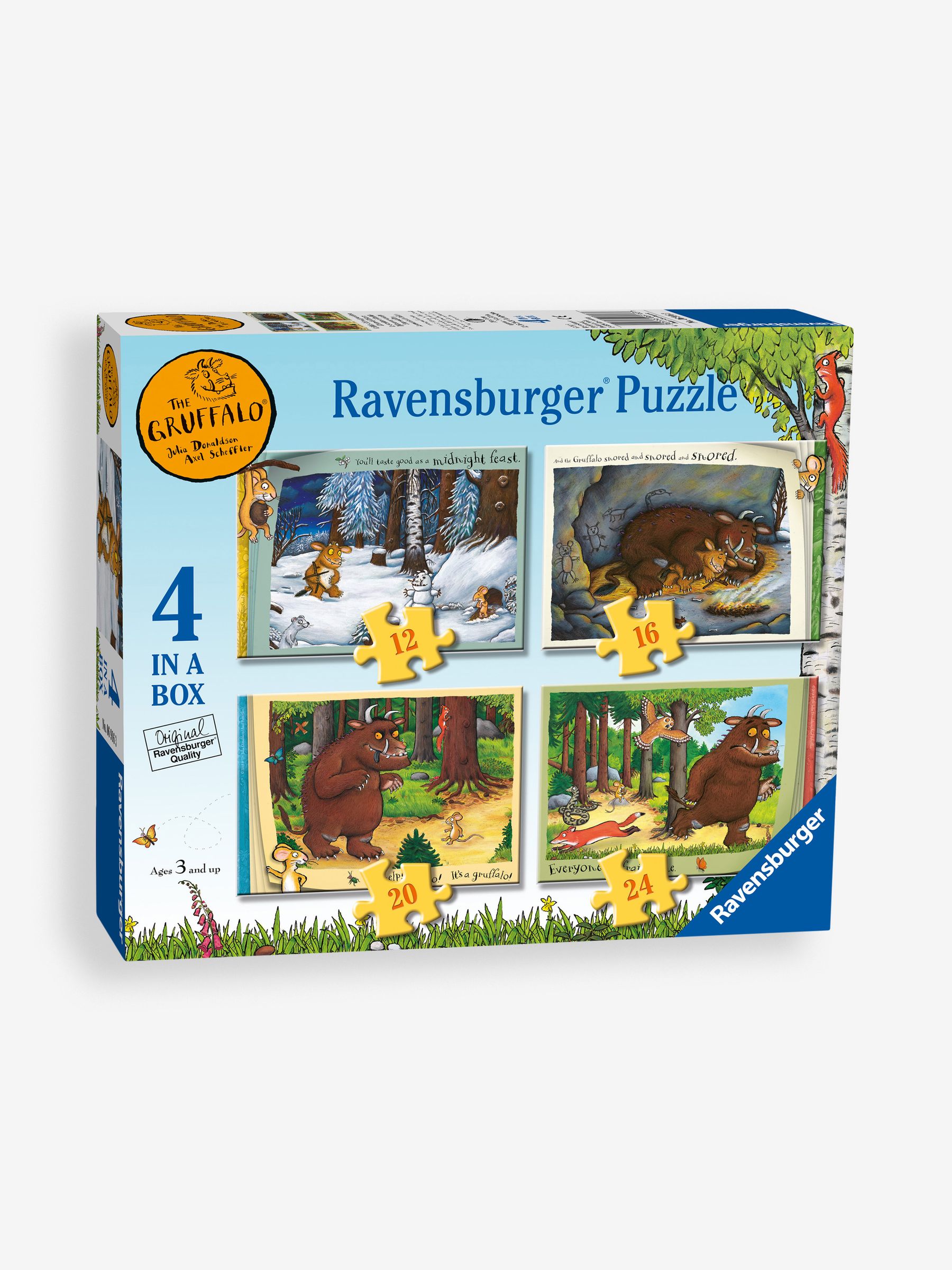 The Gruffalo 4 in a Box Puzzle