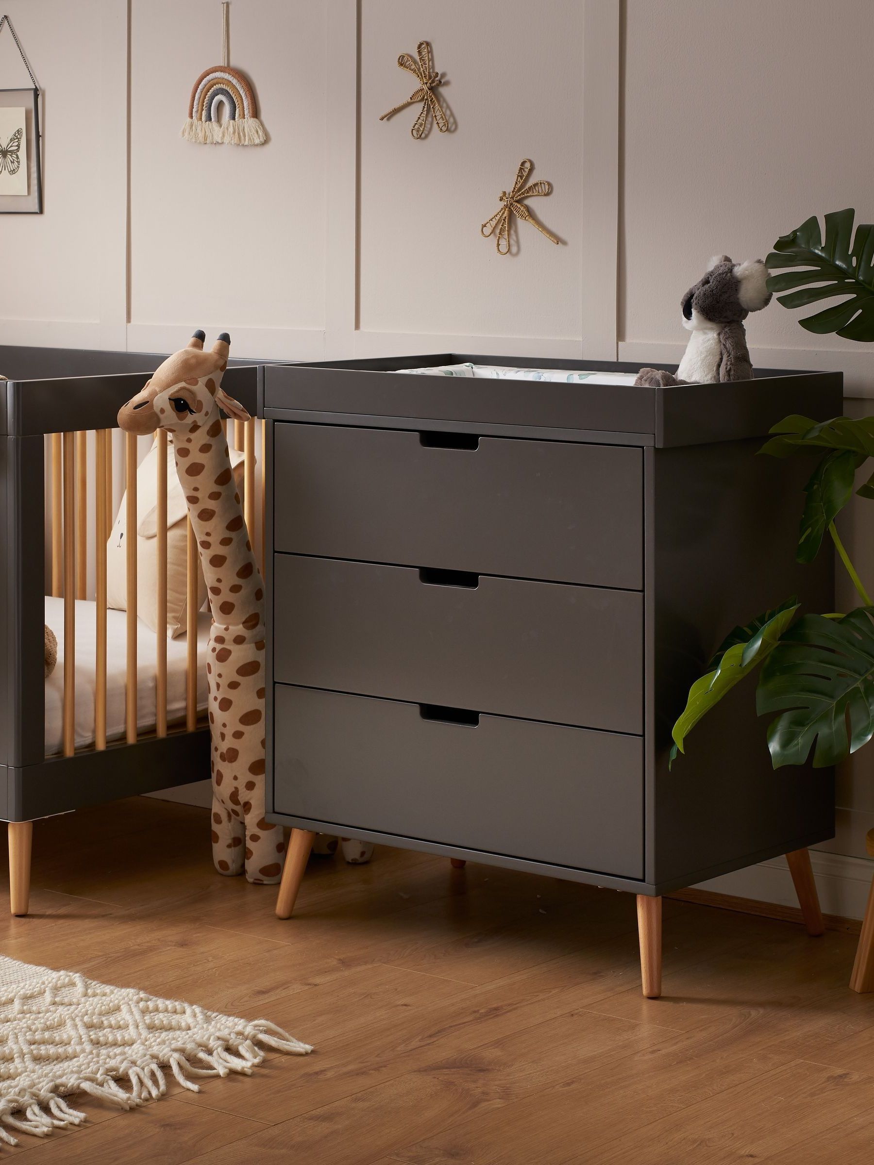 Obaby White Maya Changing Unit