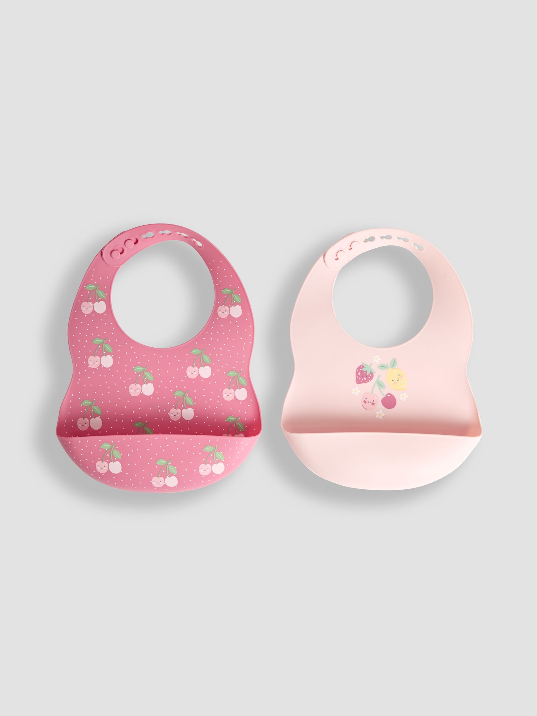 2-Pack Silicone Bib Set