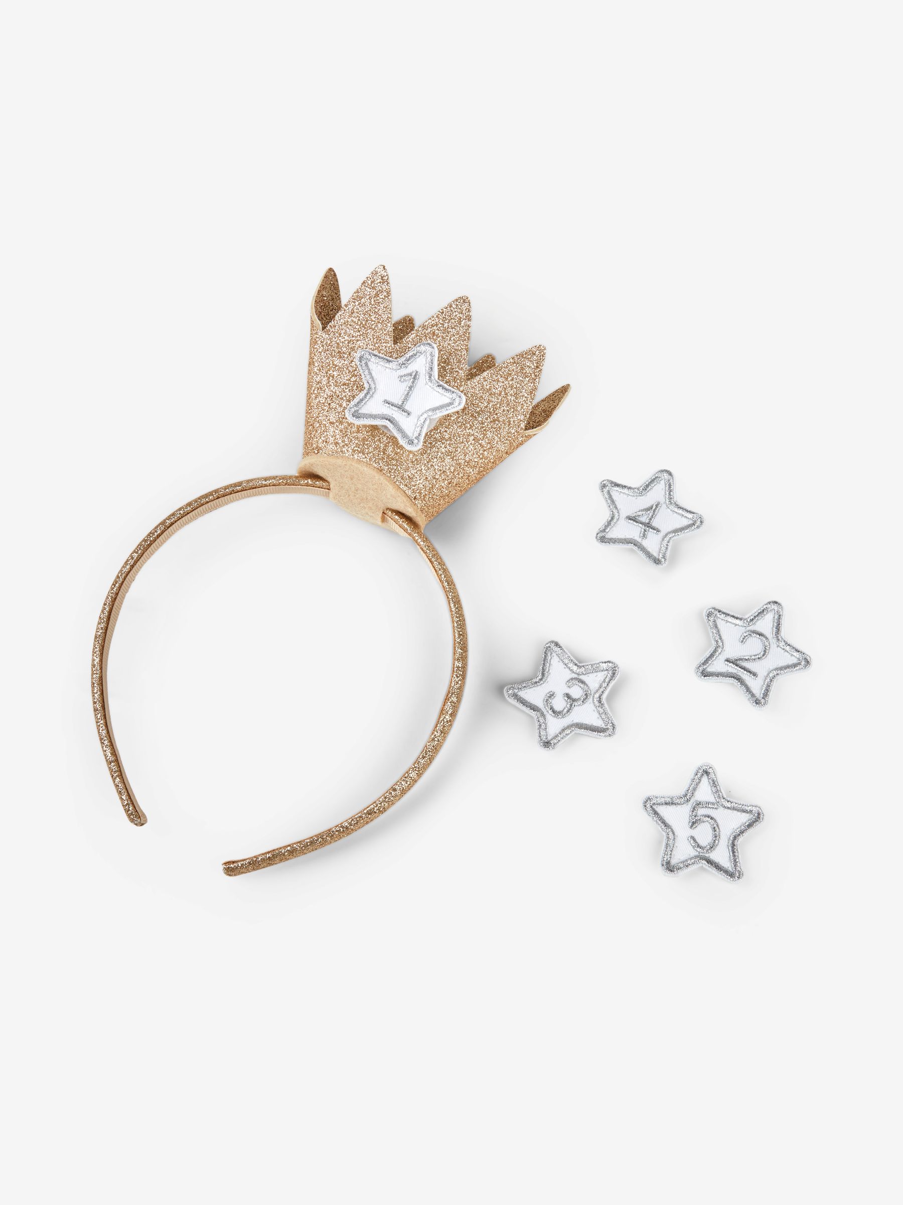 Ditsy Birthday Crown Headband