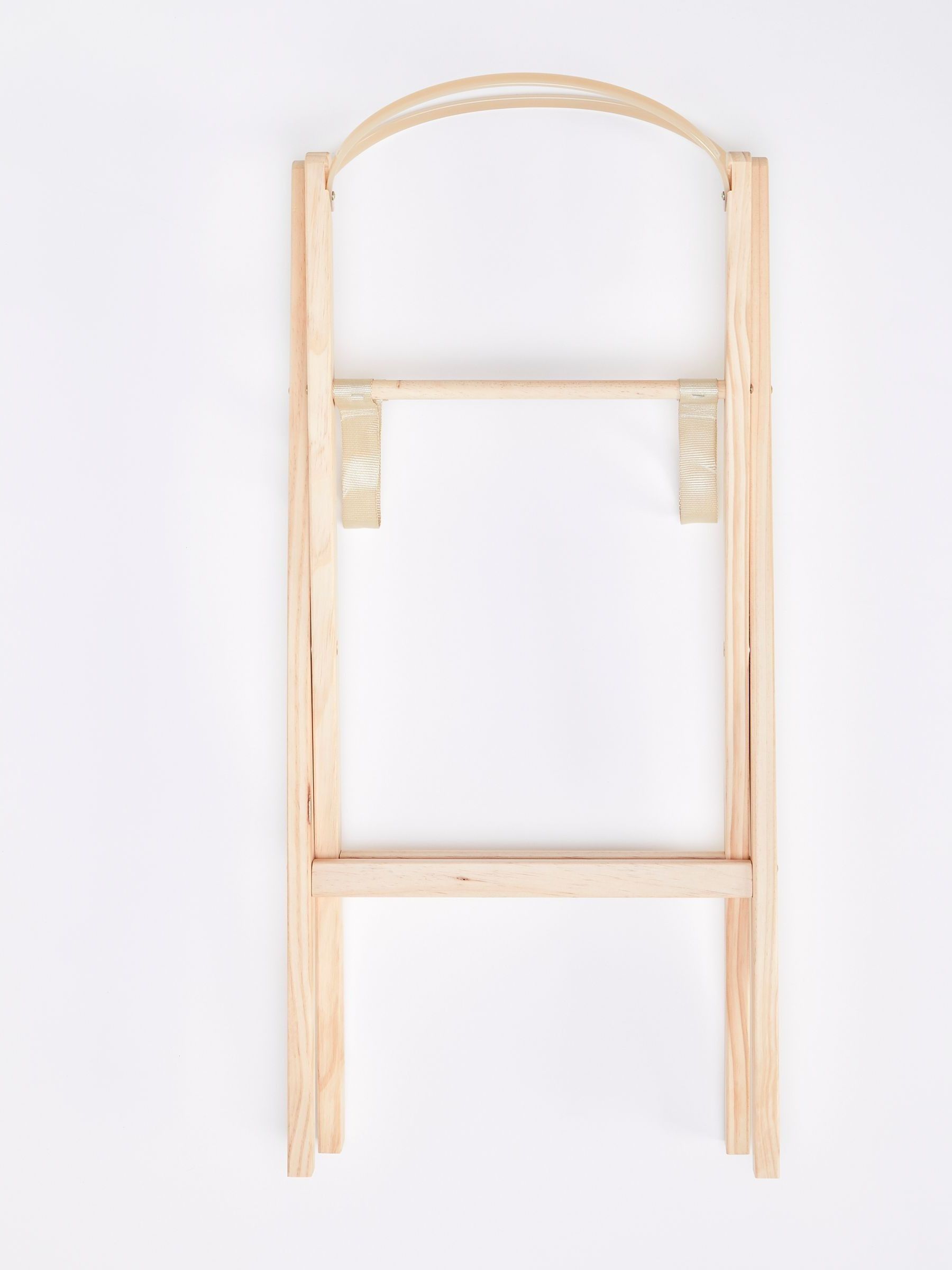 The Little Green Sheep Natural Moses Basket Stand