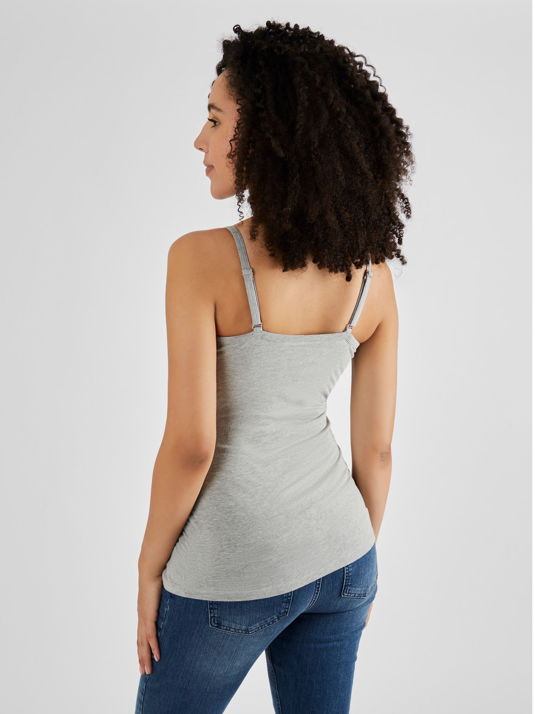 Grey Maternity & Nursing Vest