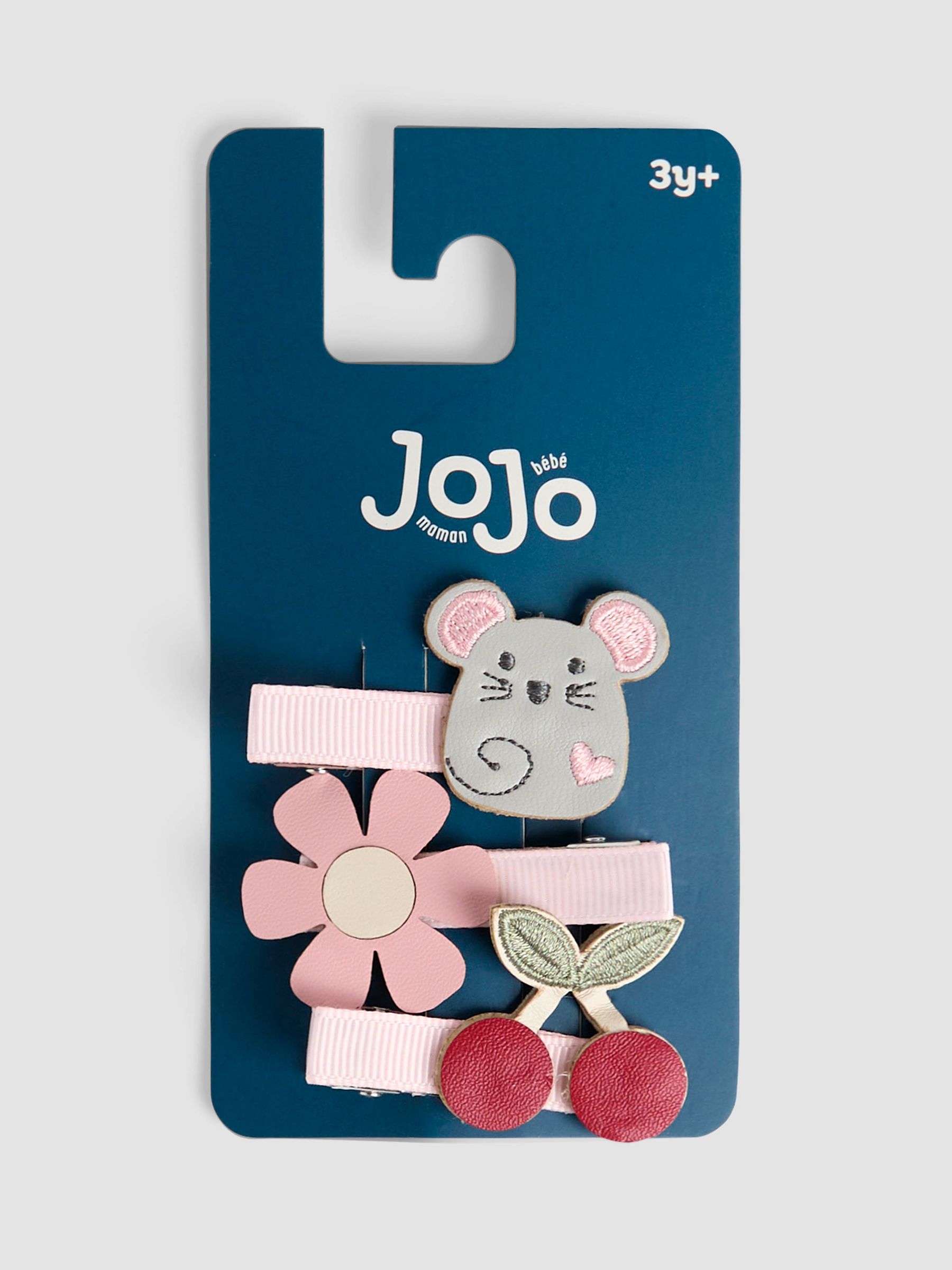Pink 3 Pack Mouse Clips