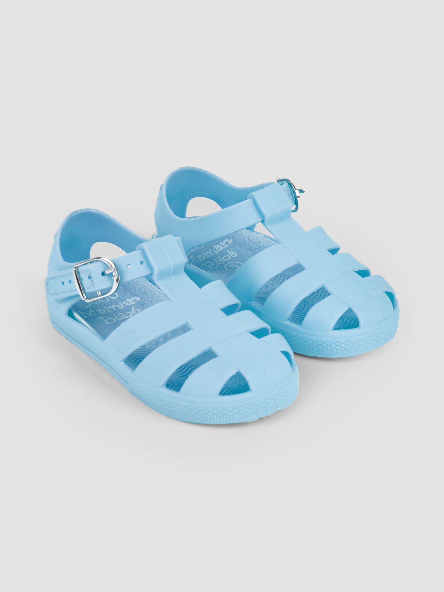 Neutral Jelly Sandals