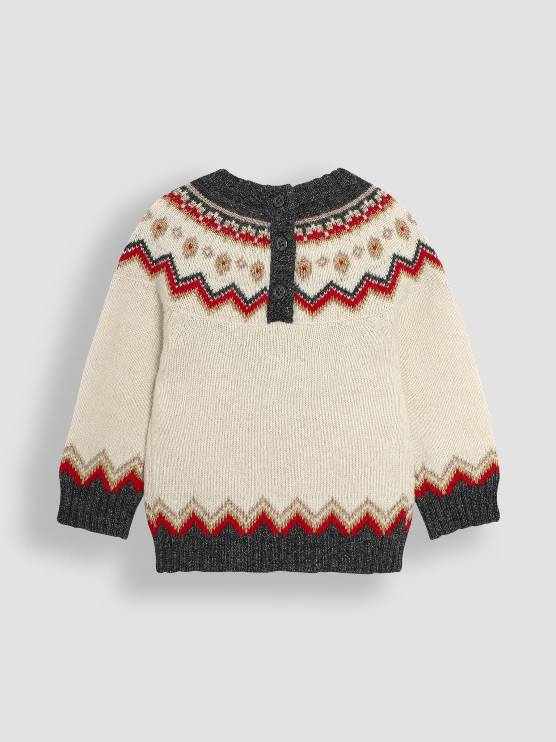 Natural Reindeer Christmas Reindeer Jumper