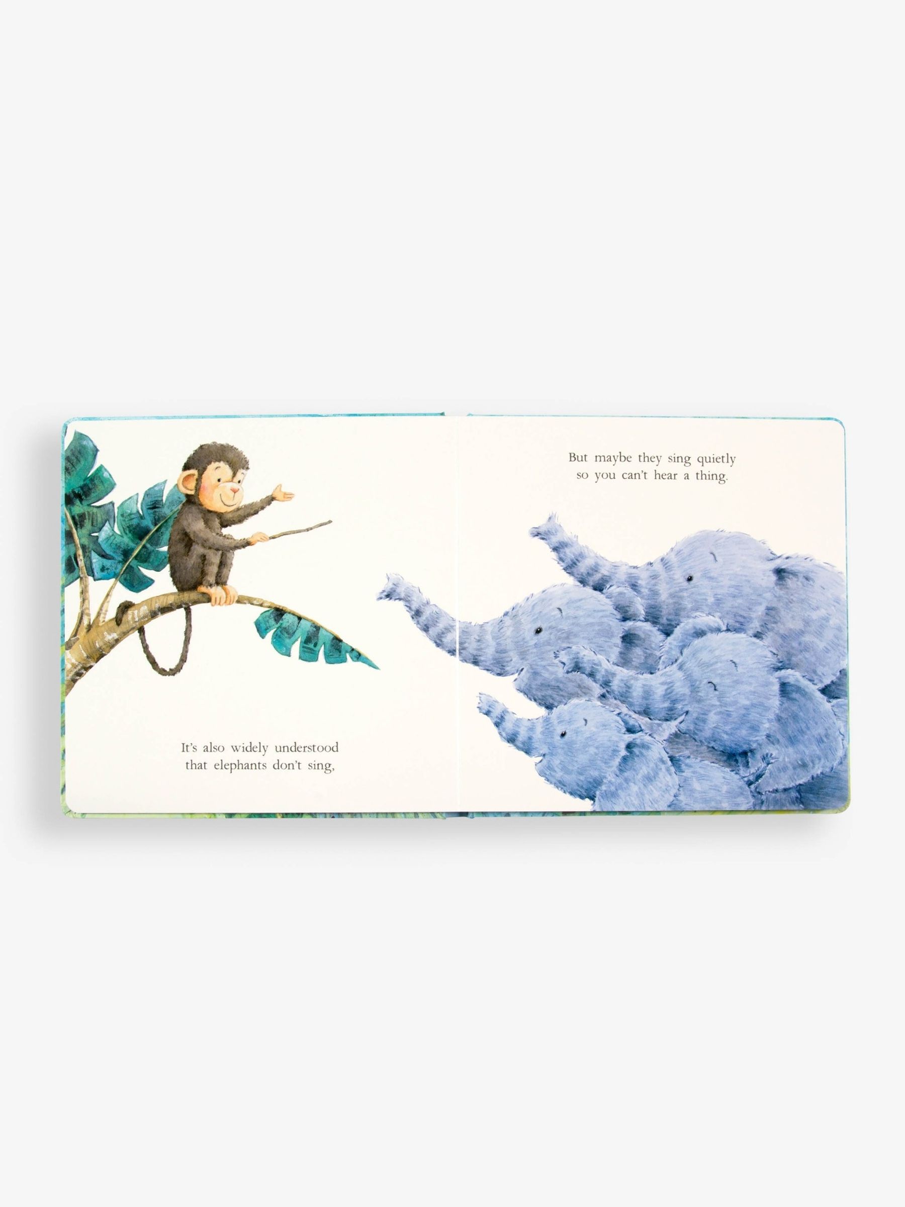 Jellycat Elephants Can't Fly Book