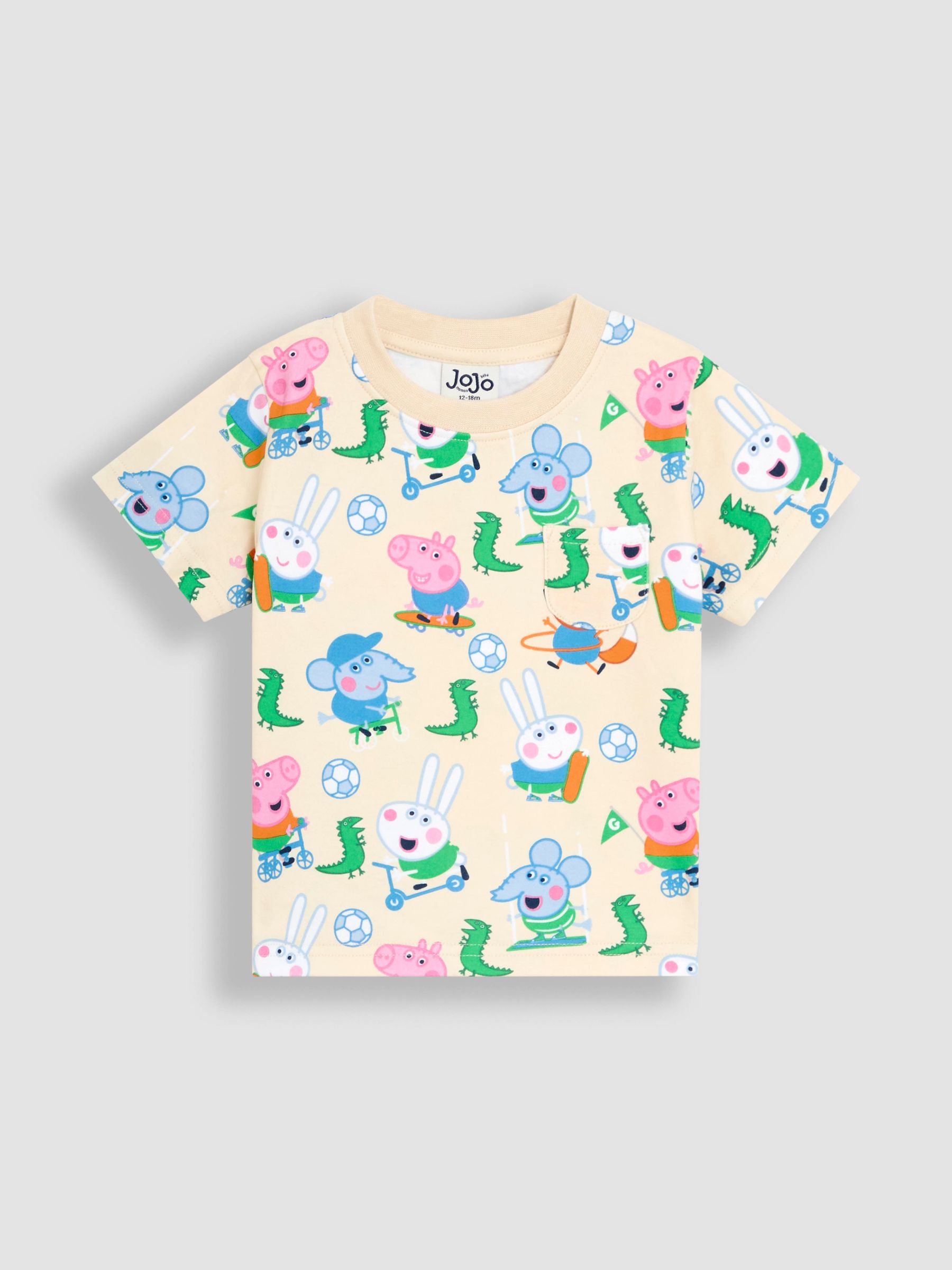 Blue 2-Piece Peppa Pig T-Shirt & Shorts Set