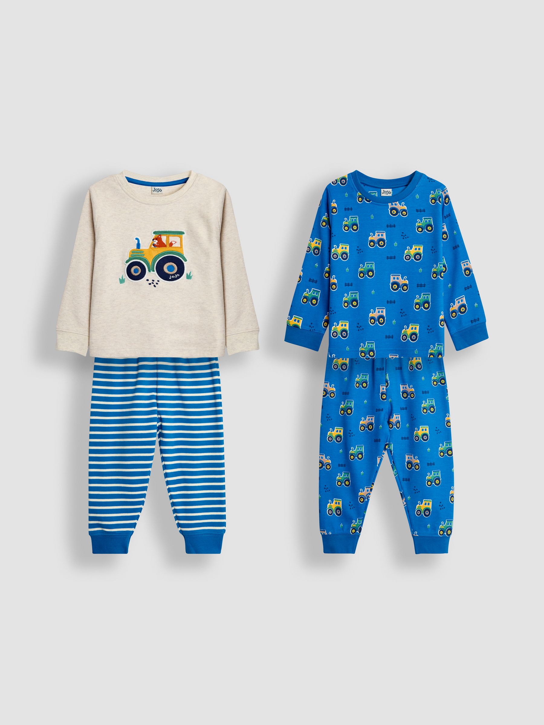Blue 2-Pack Cotton Pyjamas