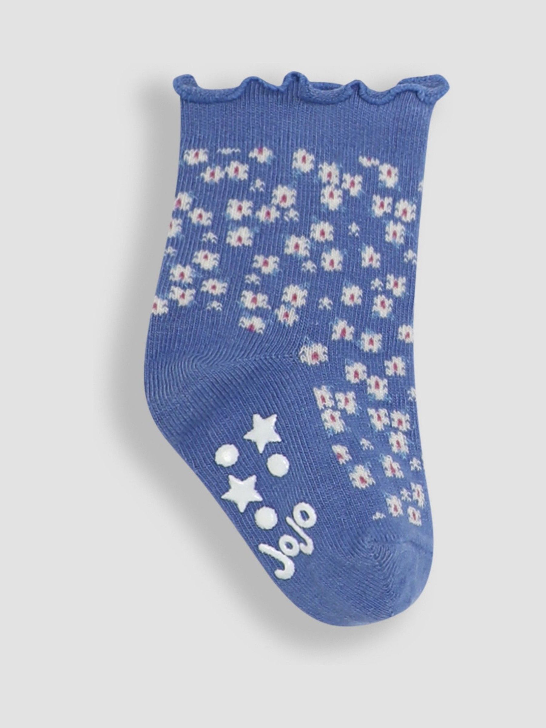 Cornflower Mouse Cotton Frill Socks 3 Pack